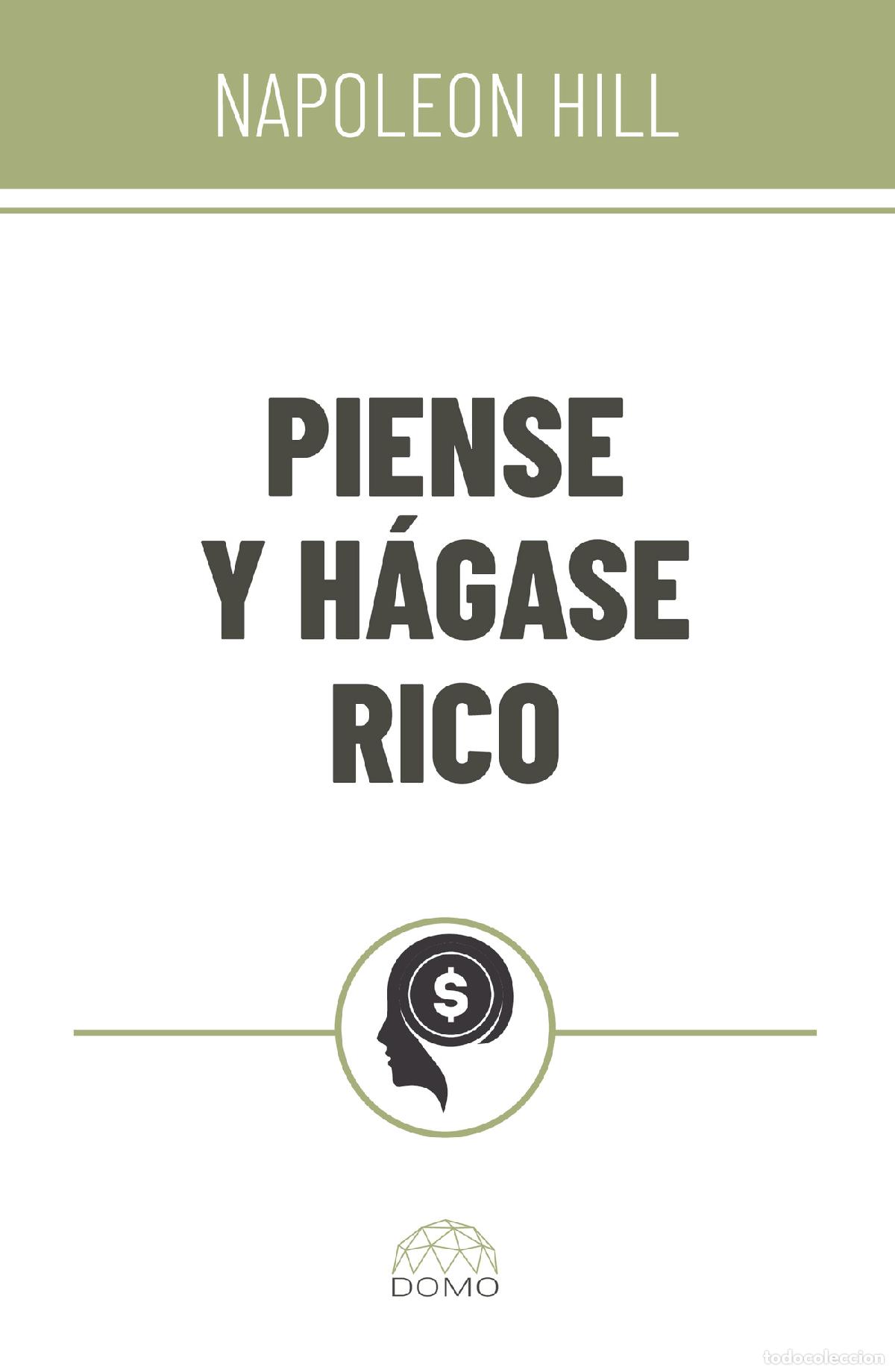 Libros: Piense y h&aacute;gase rico - Napoleon Hill - Foto 1