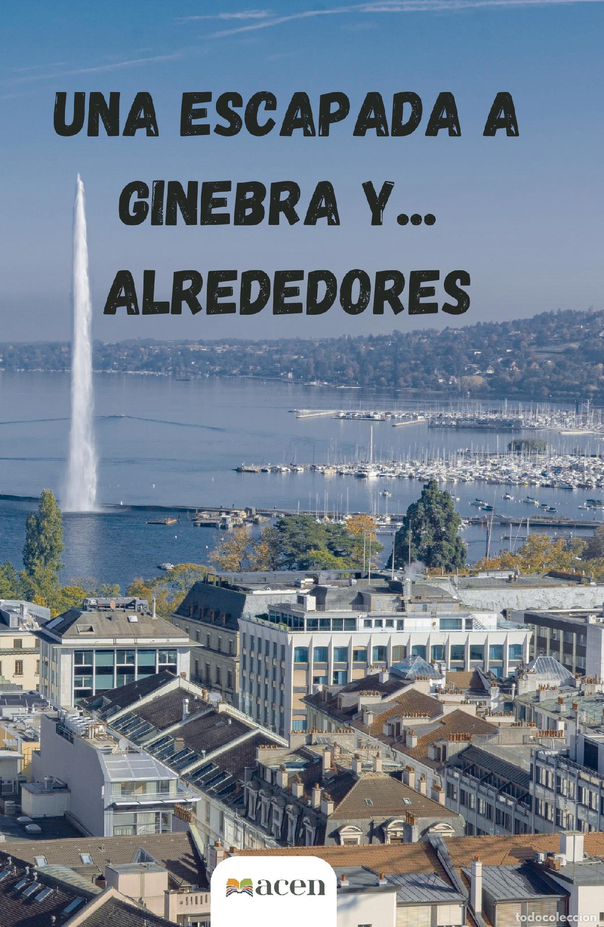 Libros: Una escapada a Ginebra y... Alrededores - Marta Senent Ramos