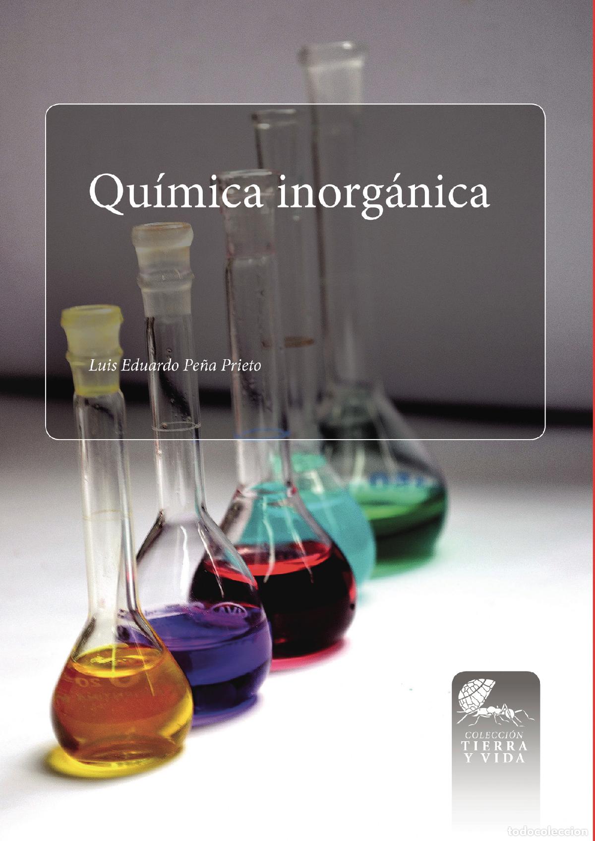 Libri: Qu&iacute;mica inorg&aacute;nica - Luis Eduardo Pe&ntilde;a Prieto