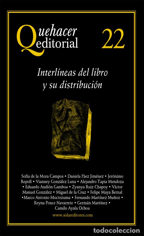 Libros: Quehacer editorial 22 - Alejandro Zenker - Foto 1