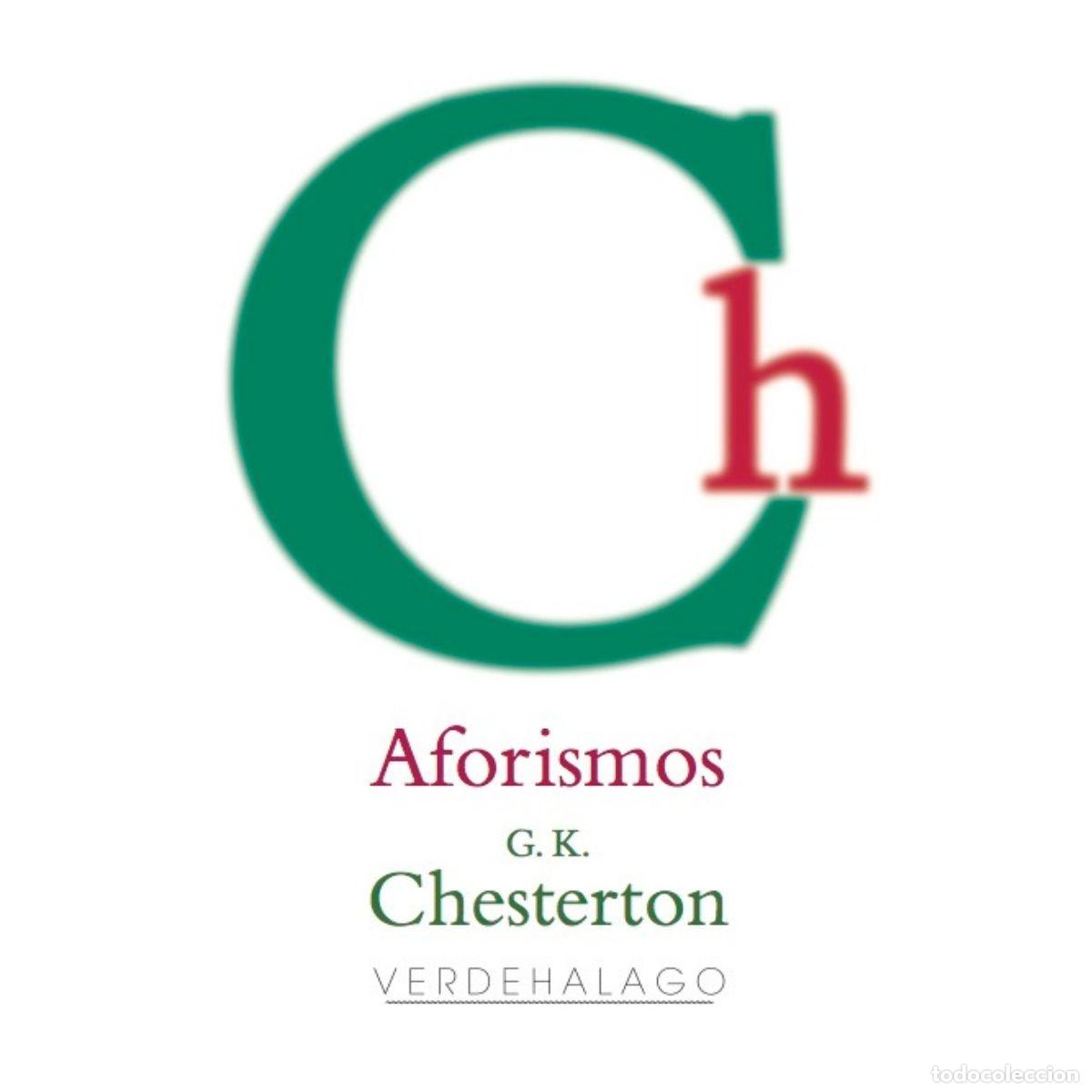Libros: Aforismos de Chesterton - G. K. Chesterton - Foto 1