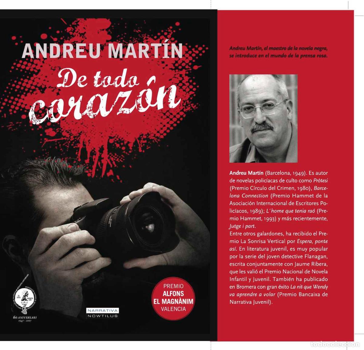 Libros: De todo coraz&oacute;n - Andreu Mart&iacute;n - Foto 1