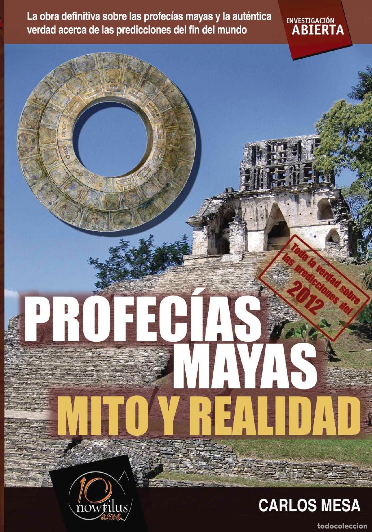 Libros: Profec&iacute;as mayas - Carlos Mesa - Foto 1