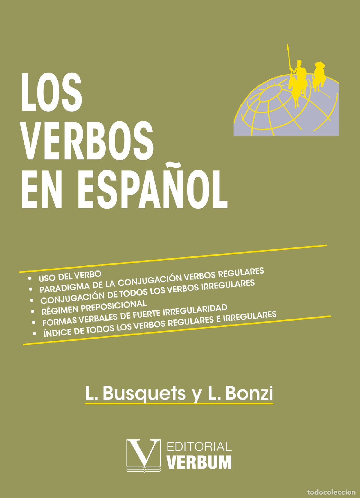 Libros: Los verbos en espa&ntilde;ol - Loreto Busquets - Foto 1