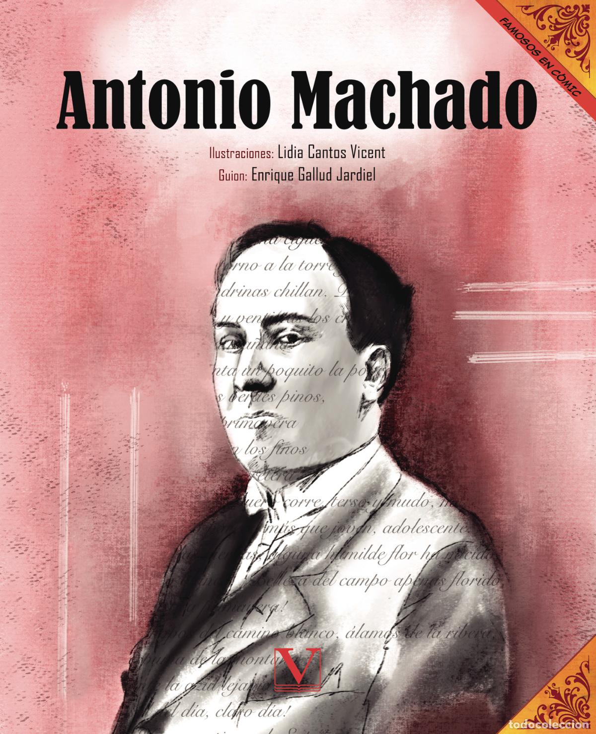 Libros: Antonio Machado (C&oacute;mic) - Lidia Cantos Vicent - Foto 1