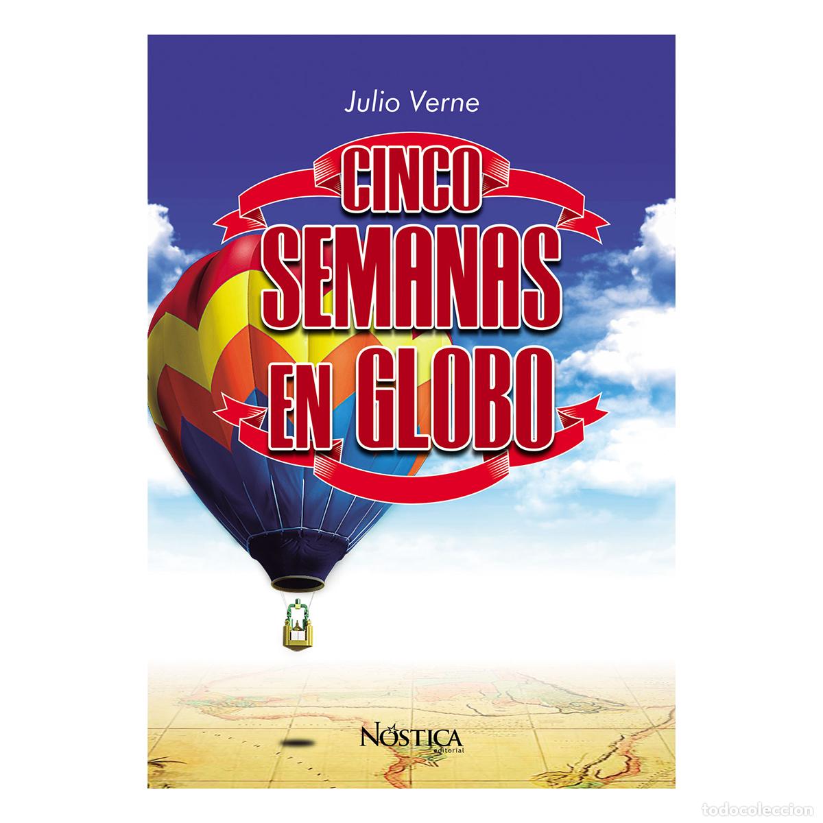Libros: Cinco semanas en globo - Varios - Foto 1