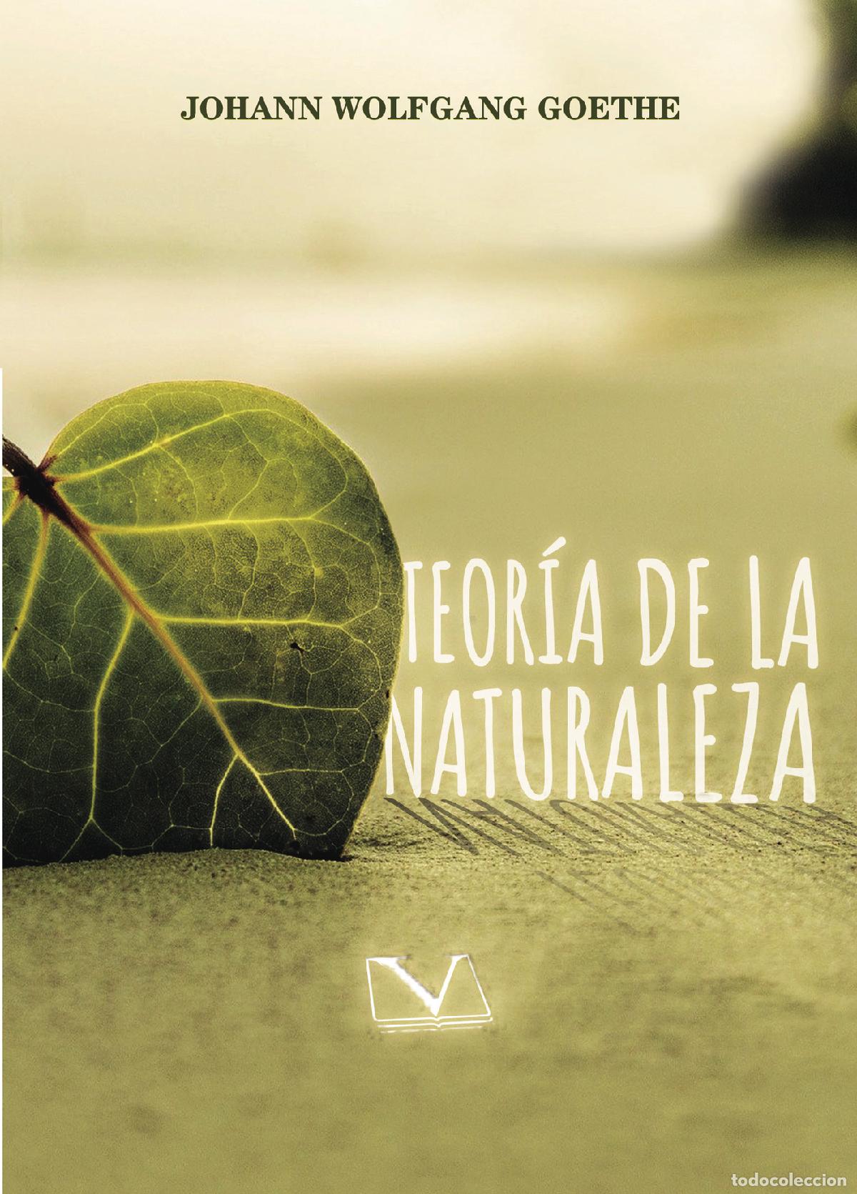 Libros: Teor&iacute;a de la naturaleza - Johan Wolfgang von Goethe