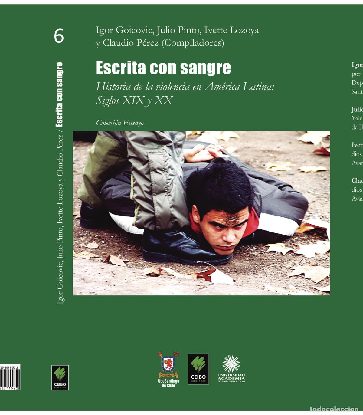 Libros: Escrita con sangre - Varios Autores - Foto 1