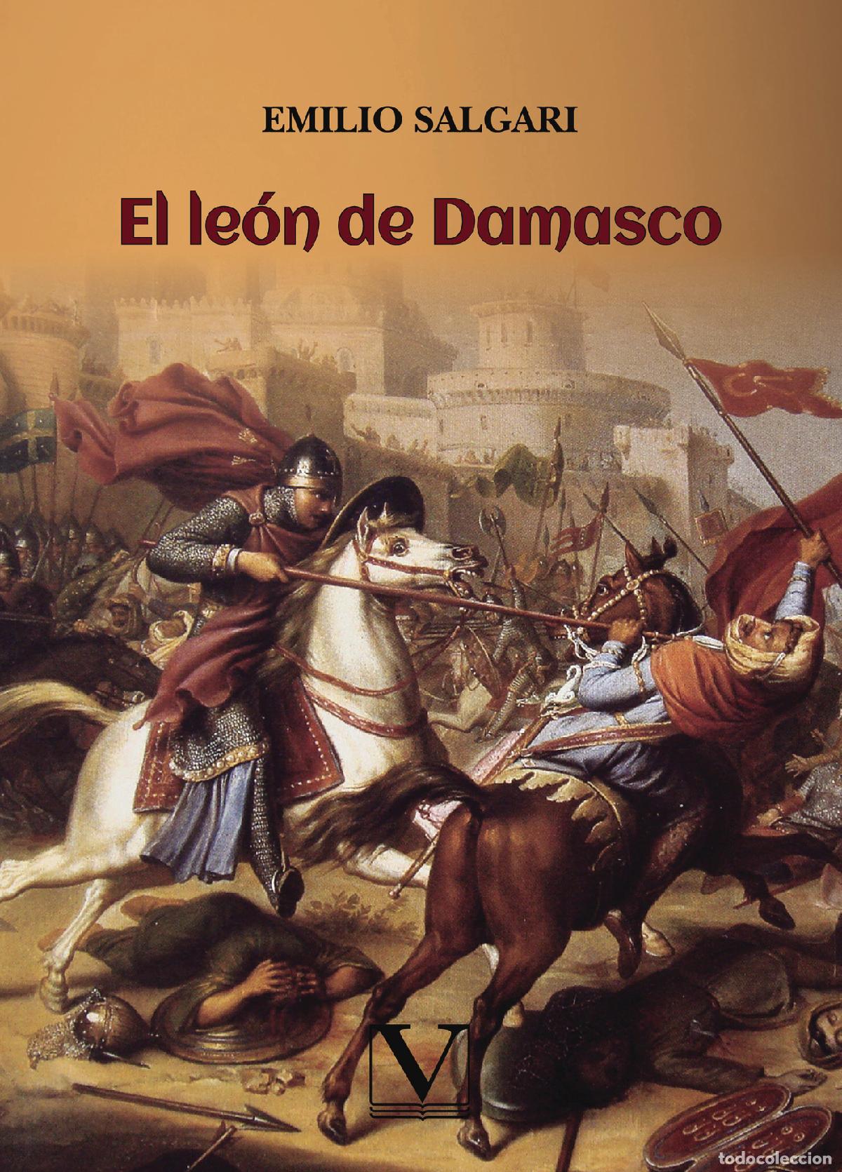 Libros: El Le&oacute;n de Damasco - Emilio Salgari - Foto 1