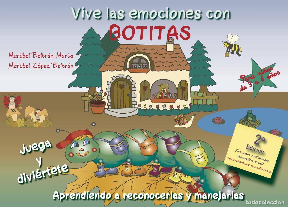 Livros: Vive las emociones con BOTITAS - Juega y divi&eacute;rtete aprendiendo a reconocerlas y manejarlas - Maribe