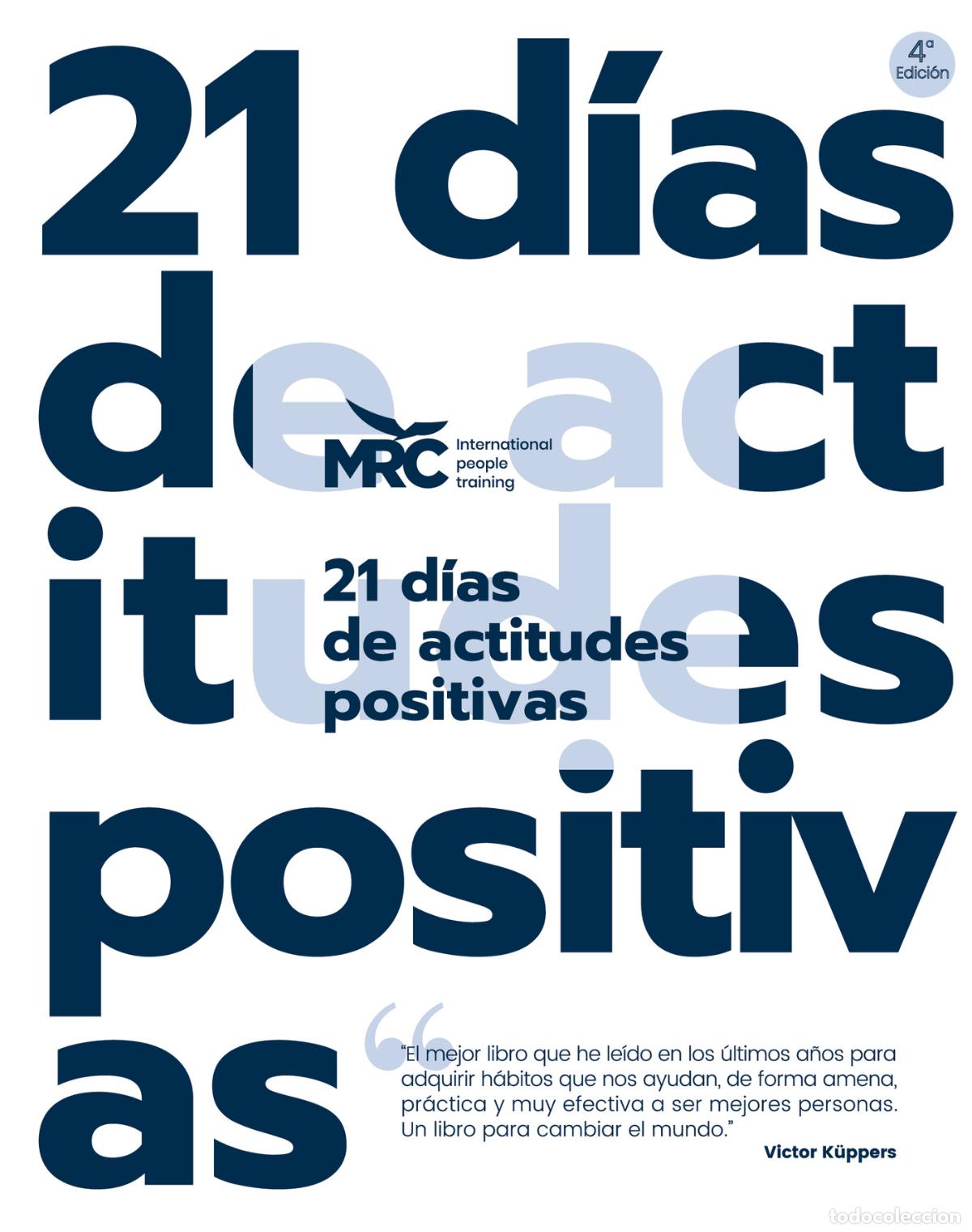 Libros: 21 d&iacute;as de actitudes positivas (Color) - MRC International People Training