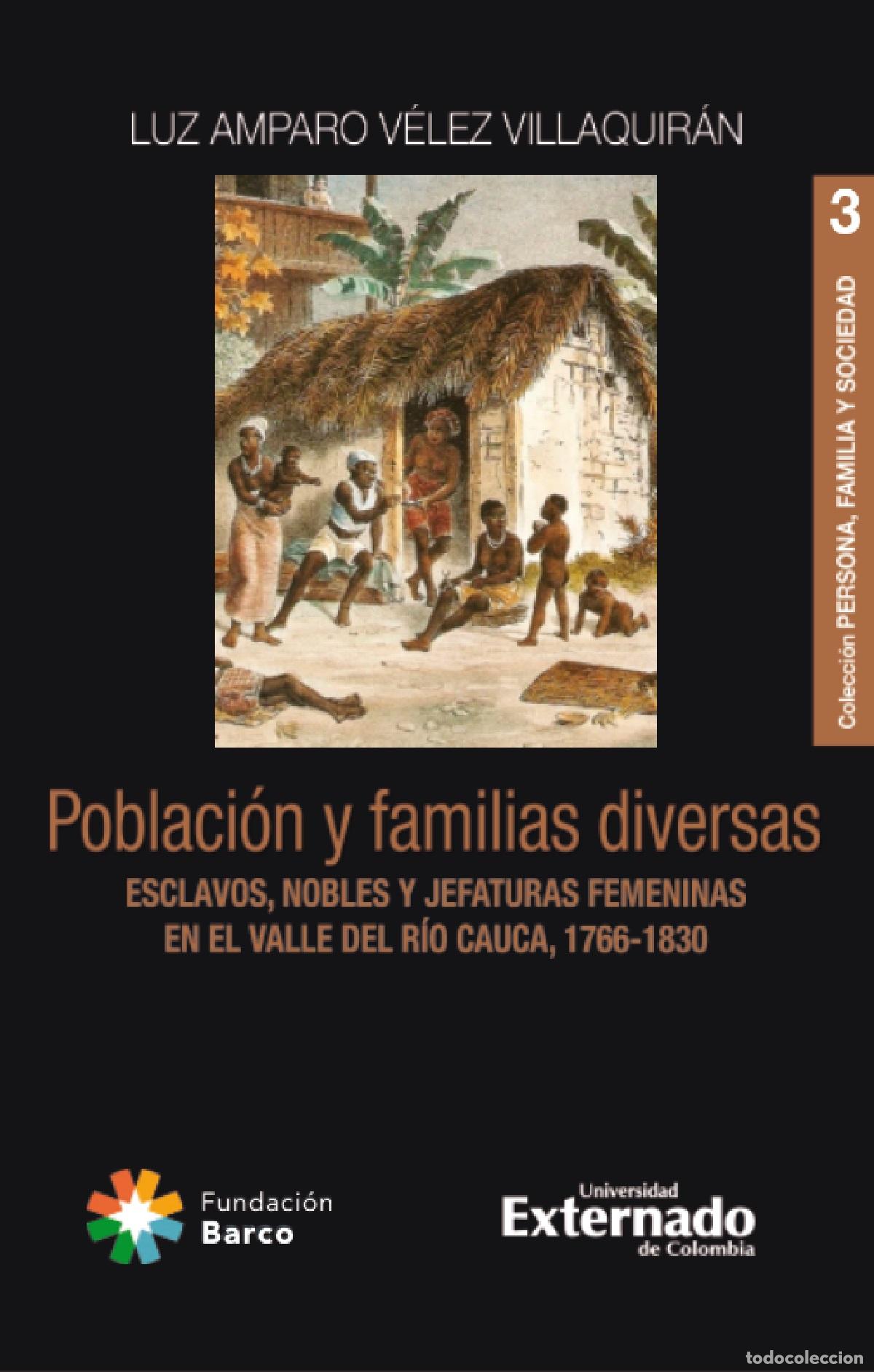 B&uuml;cher: Poblaci&oacute;n y familias diversas - Esclavos, nobles y jefaturas femeninas en el Valle del R&iacute;o Cauca, 17