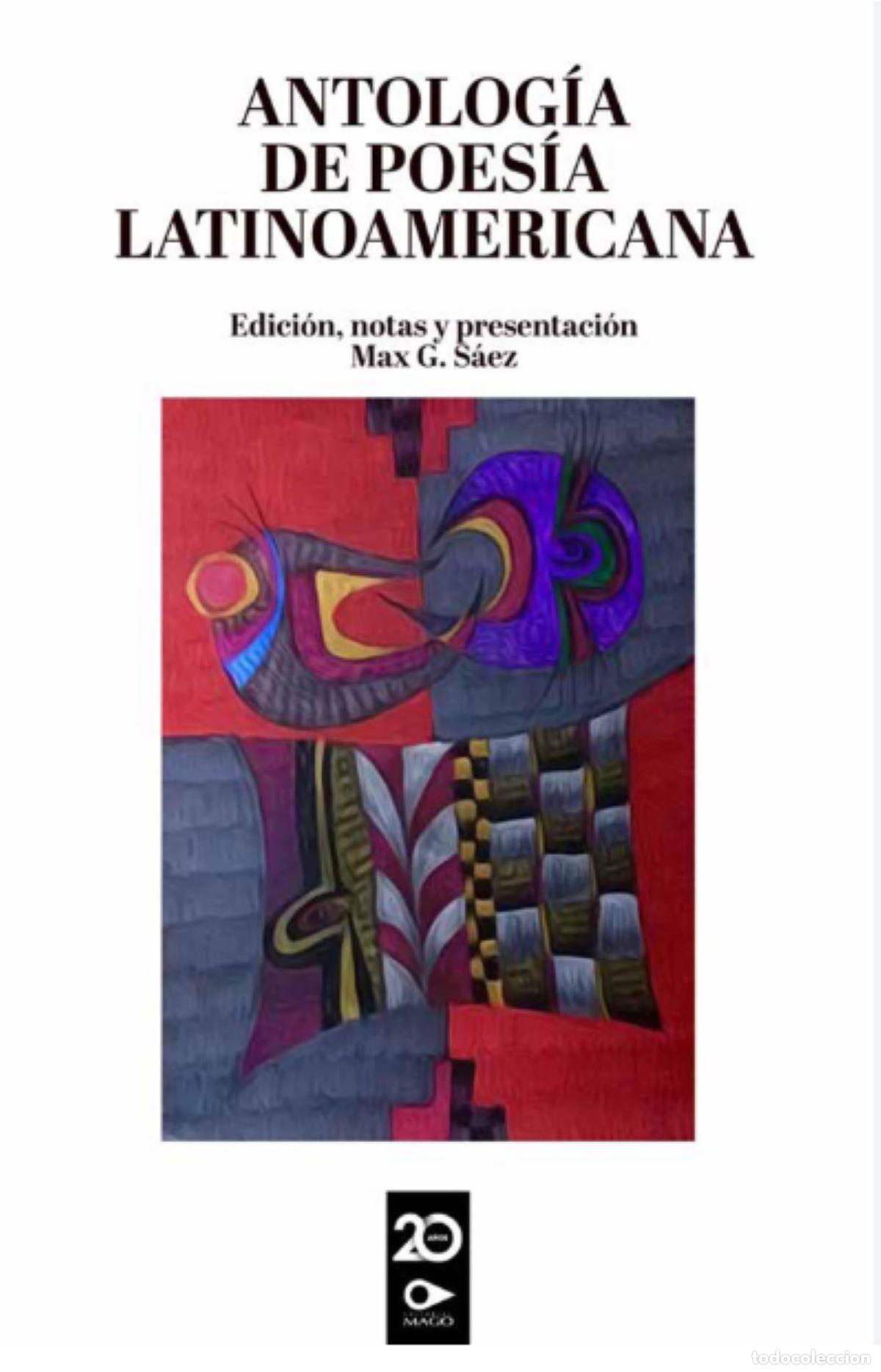 Libros: Antolog&iacute;a de poes&iacute;a latinoamericana - Max G. S&aacute;ez