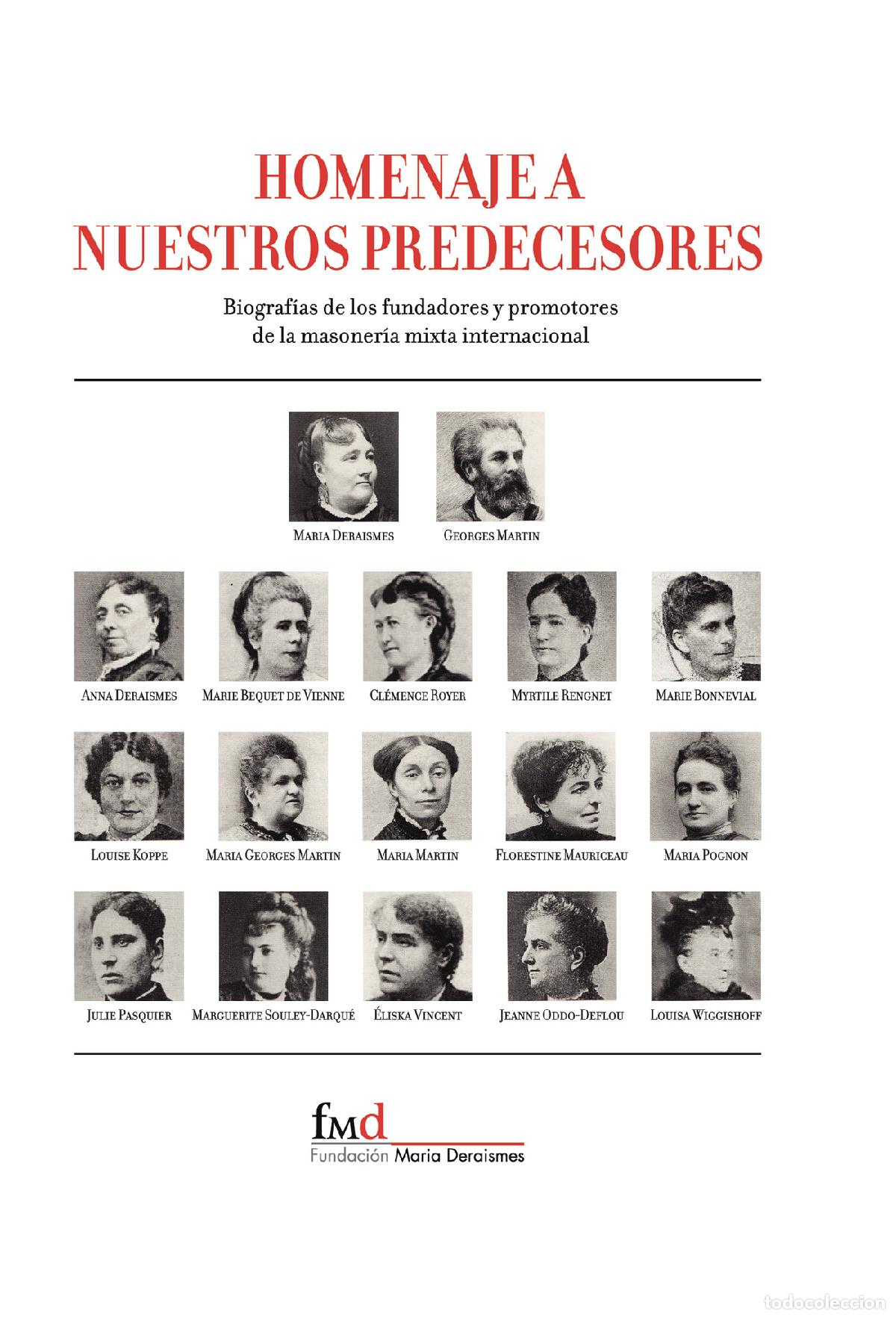 B&uuml;cher: Homenaje a nuestros predecesores - Personalidades de Le Droit Humain - VVAA vvaa vvaa