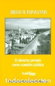 Libri: El derecho privado como cuesti&oacute;n p&uacute;blica - Serie de teor&iacute;a jur&iacute;dica y filosof&iacute;a del derecho No. 75 -
