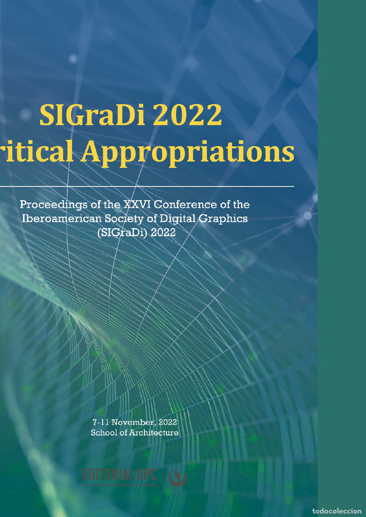 Libros: SIGraDi 2022 - Critical Appropriations - Varios - Foto 1
