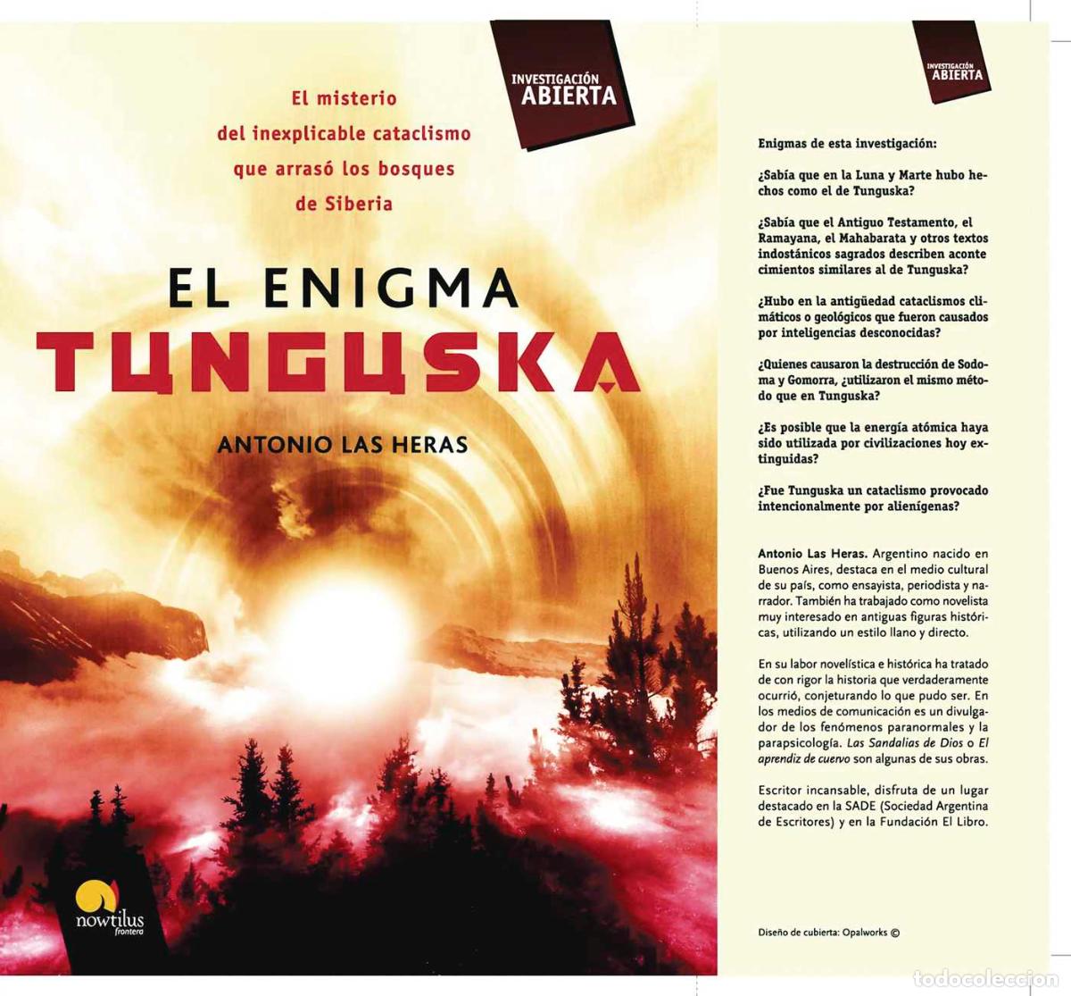 Libros: El enigma Tunguska - Antonio Las Heras - Foto 1