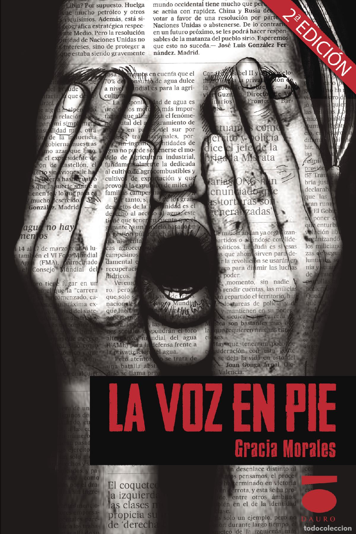 Libros: La voz en pie - Gracia Morales - Foto 1