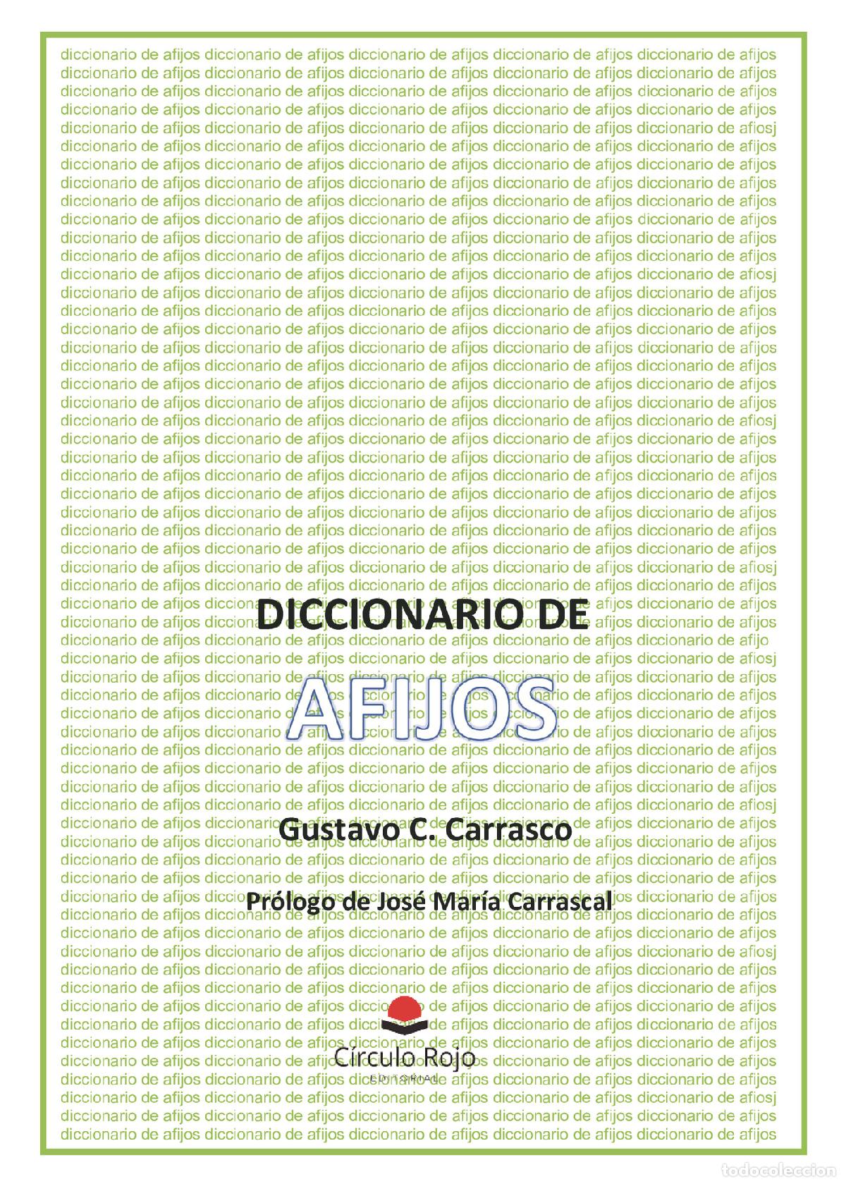 Livros: Diccionario de afijos - Gustavo Carrasco Arribas