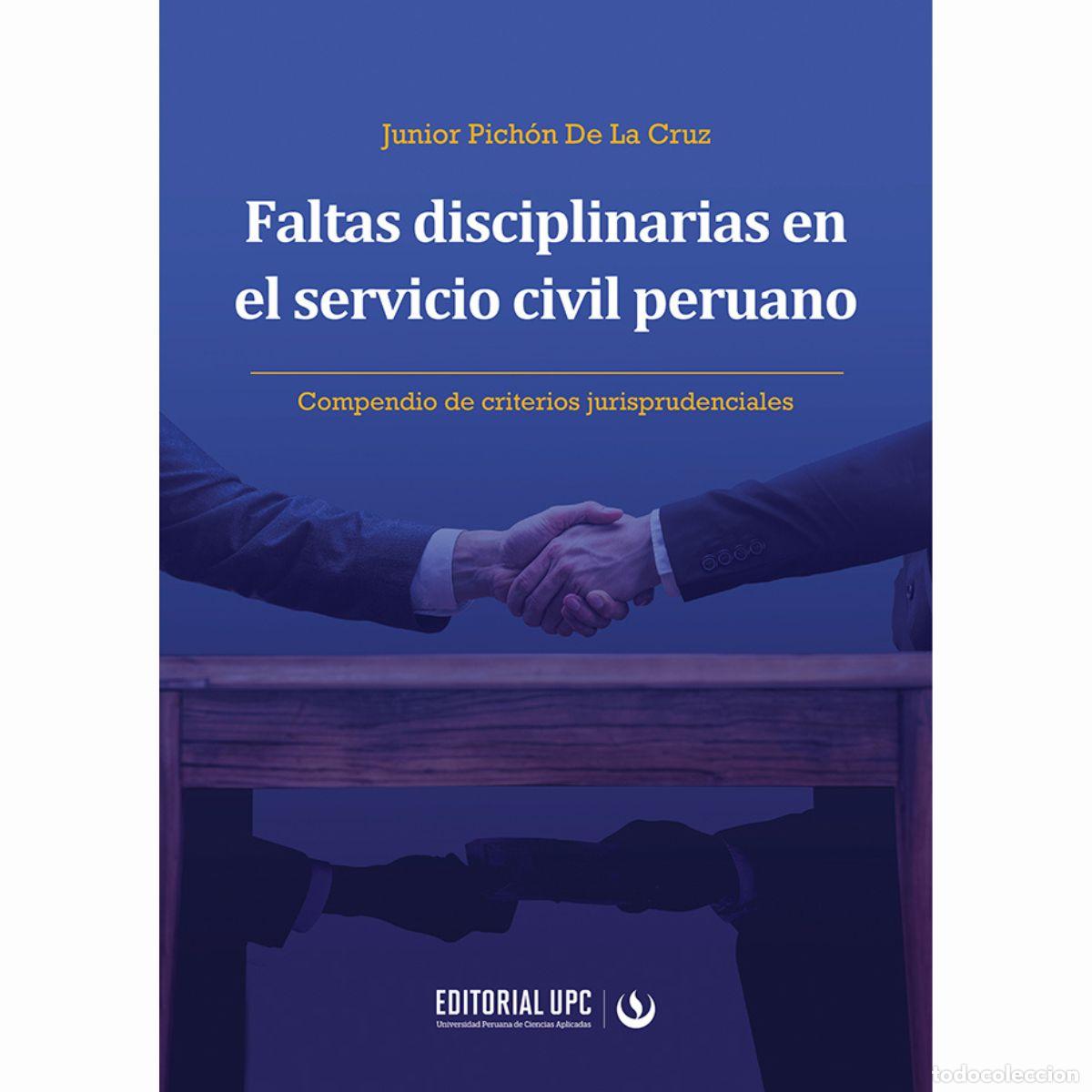 books: Faltas disciplinarias en el servicio civil peruano - Compendio de criterios jurisprudenciales - VVAA