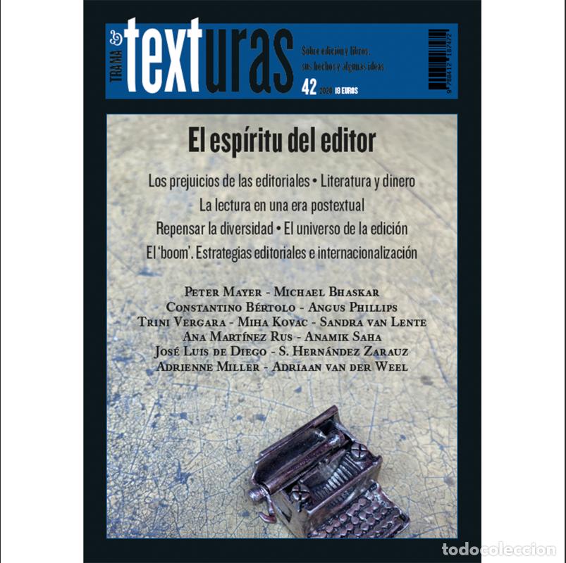 Libros: Texturas 42: El esp&iacute;ritu del editor - Varios - Foto 1