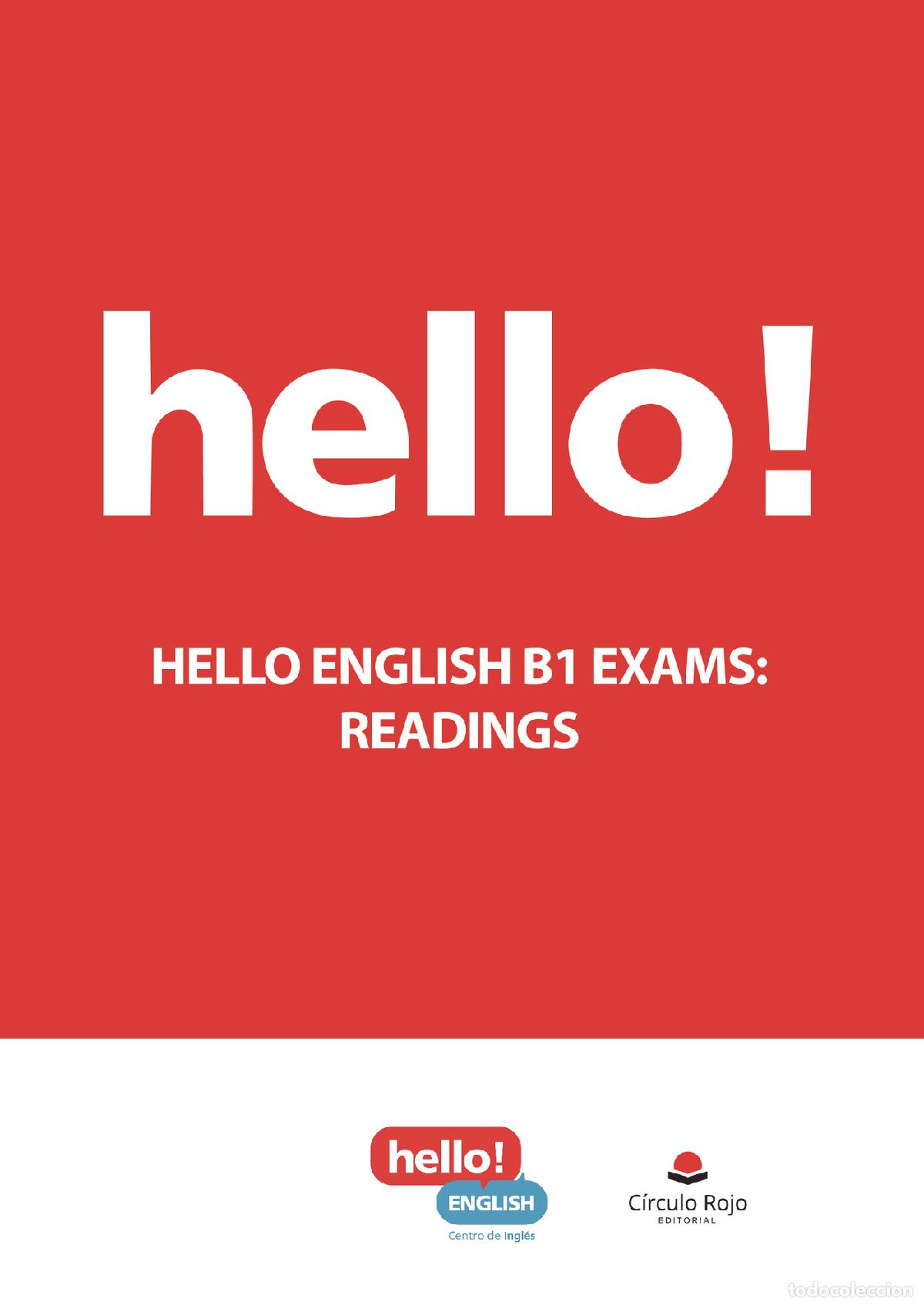Libri: Hello English Exams B1 Level - Anyes Segura Fern&aacute;ndez