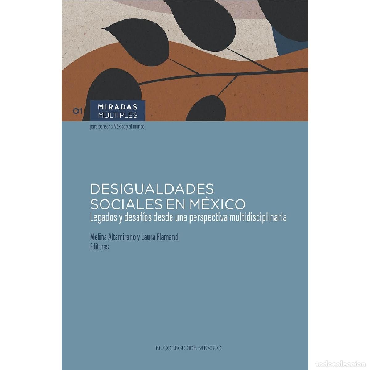 Libros: Desigualdades sociales en M&eacute;xico. - Legados y desaf&iacute;os desde una perspectiva multidisciplinaria - La