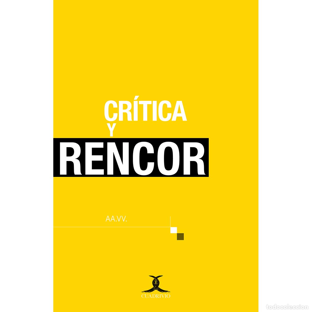 Libros: Cr&iacute;tica y rencor - Luis Bugarini - Foto 1