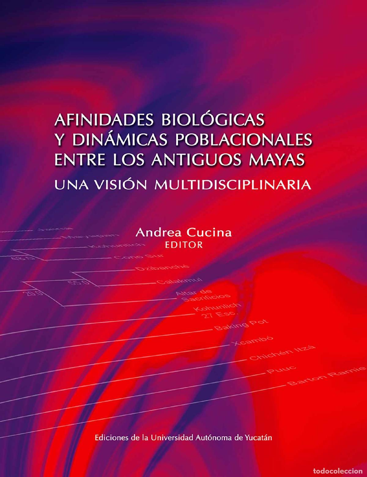 Libri: Afinidades biol&oacute;gicas y din&aacute;micas poblacionales entre los antiguos mayas. - Una visi&oacute;n multidiscipli