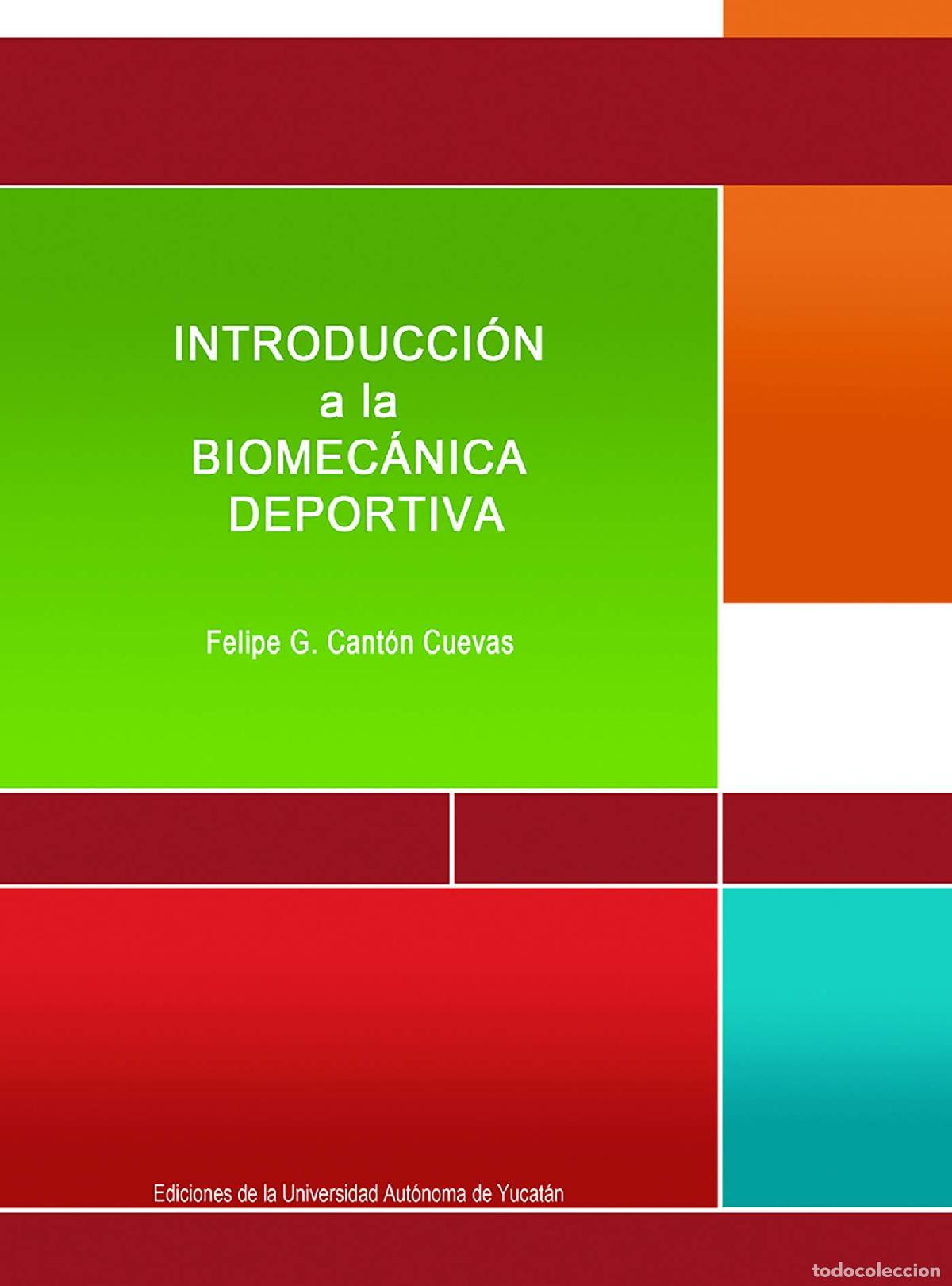 Libri: Introducci&oacute;n a la biomec&aacute;nica deportiva - Felipe G. Cant&oacute;n Cuevas