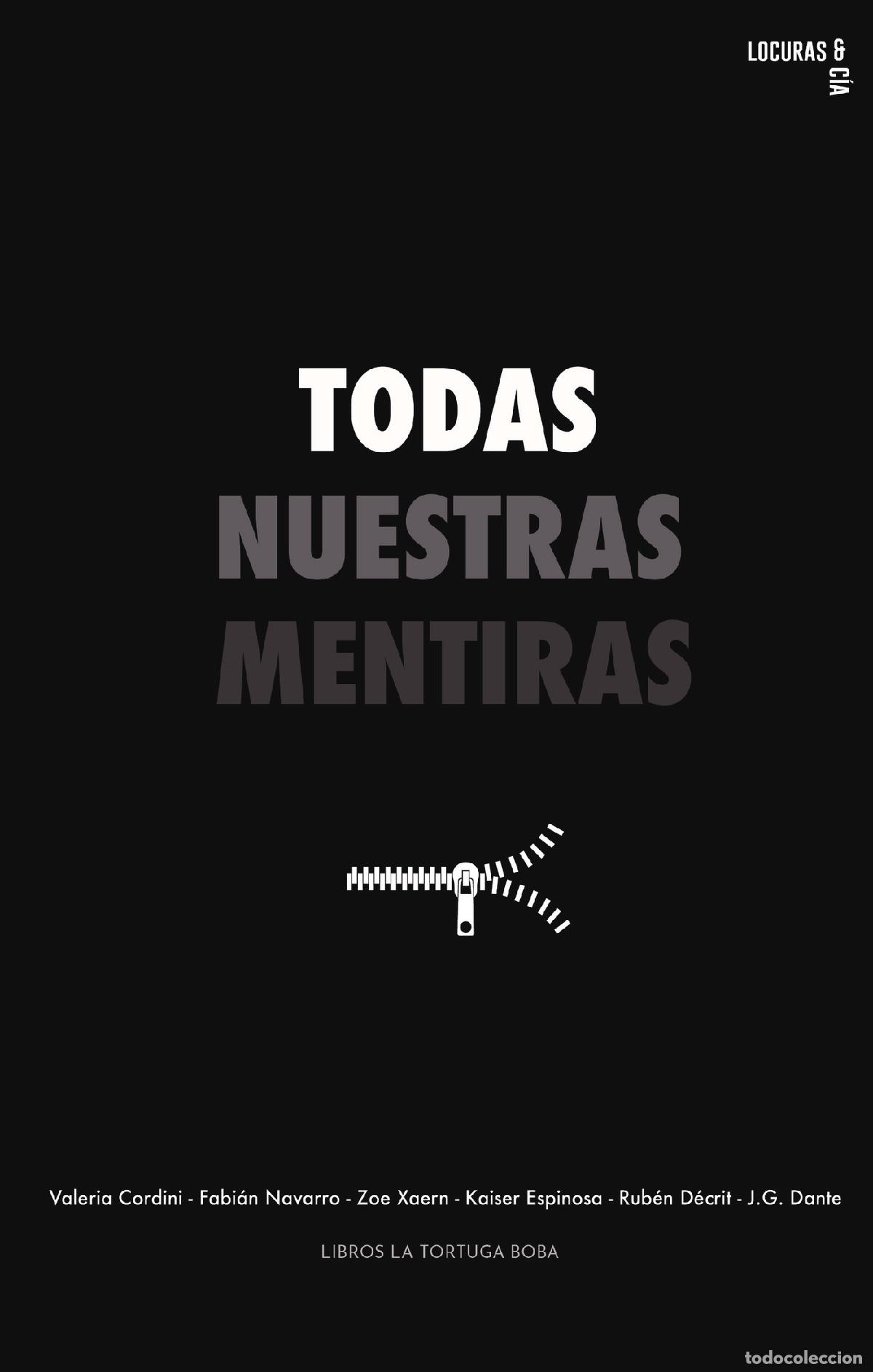 books: Todas nuestras mentiras - Valeria Cordini