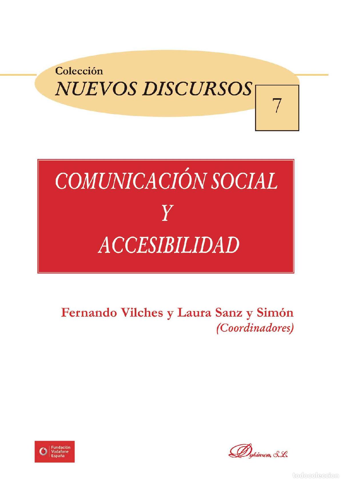 books: Comunicaci&oacute;n social y accesibilidad - Laura Sanz y Sim&oacute;n
