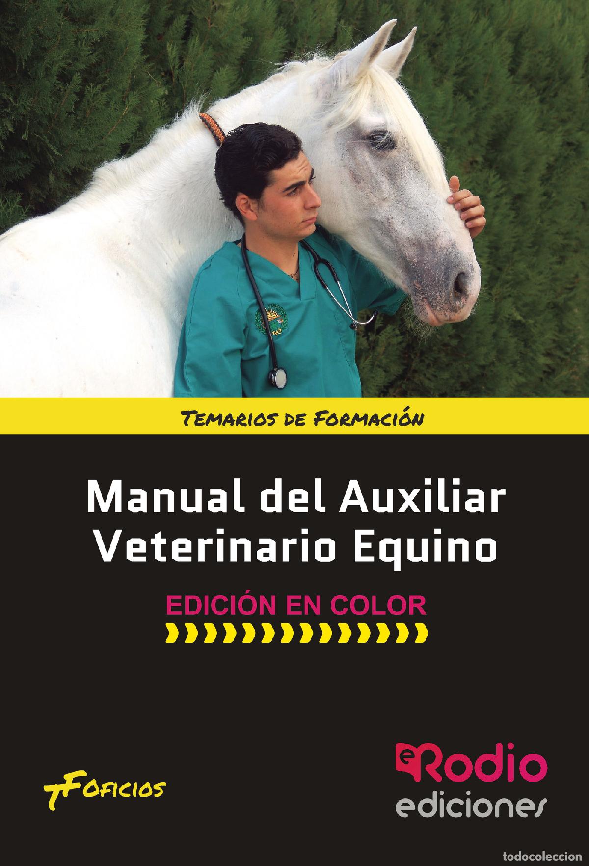 Libros: Manual del Auxiliar Veterinario Equino (Color) - Varios autores