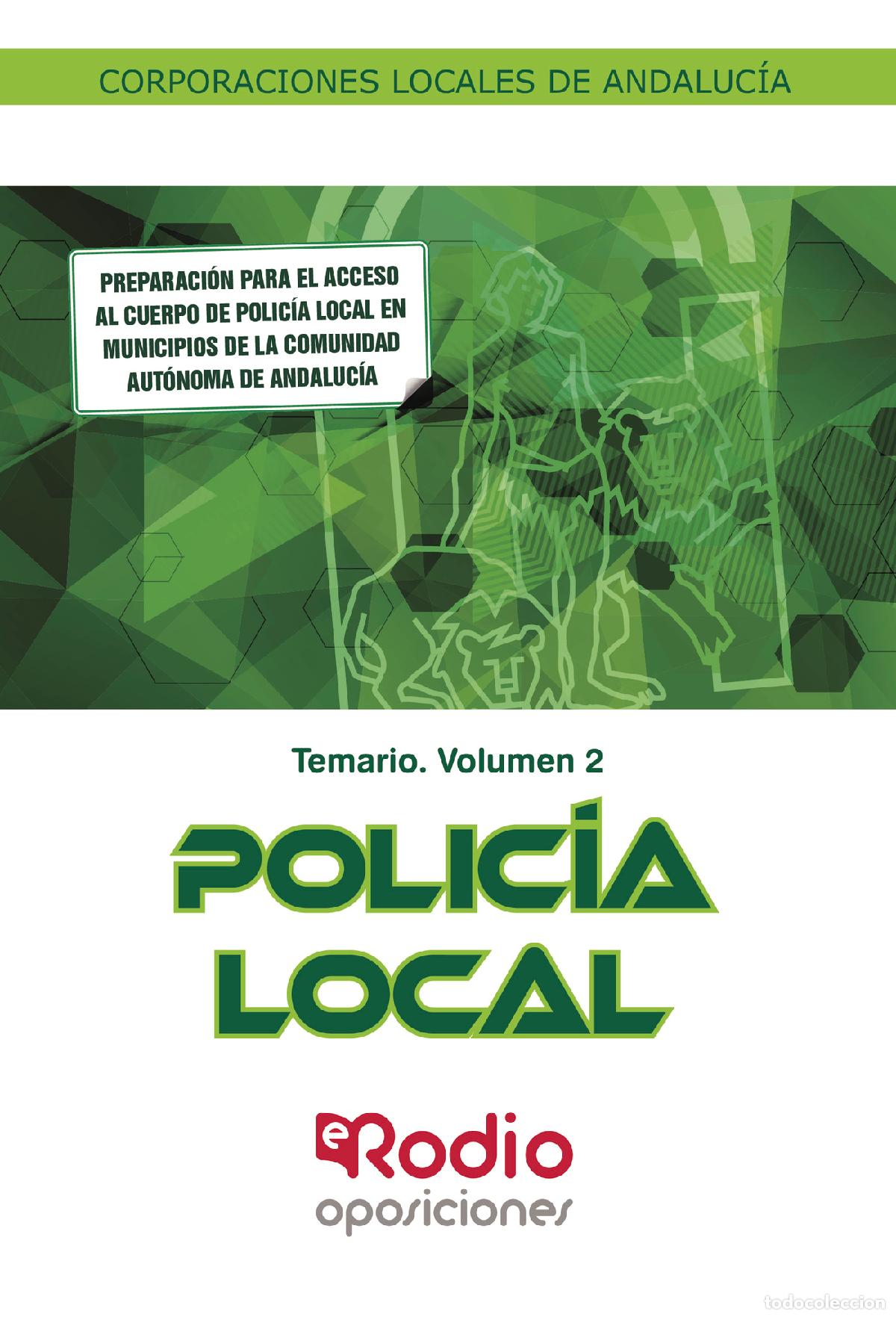 Livros: Polic&iacute;a Local. Corporaciones Locales de Andaluc&iacute;a. Temario Volumen 2 - Varios autores
