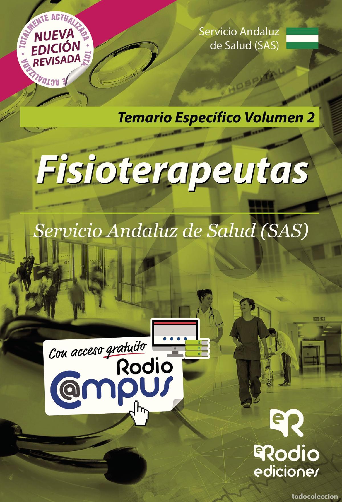 Livros: Fisioterapeutas. Servicio Andaluz de Salud (SAS). Temario Espec&iacute;fico Volumen 2 - Varios autores