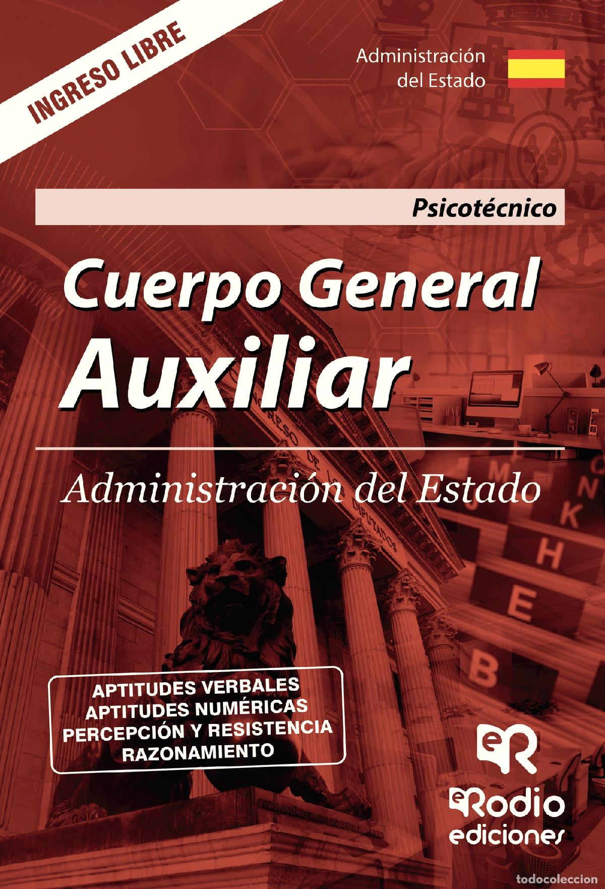 Livres: Cuerpo General Auxiliar. Administraci&oacute;n del Estado. Psicot&eacute;cnico - Marta Guerri Pons