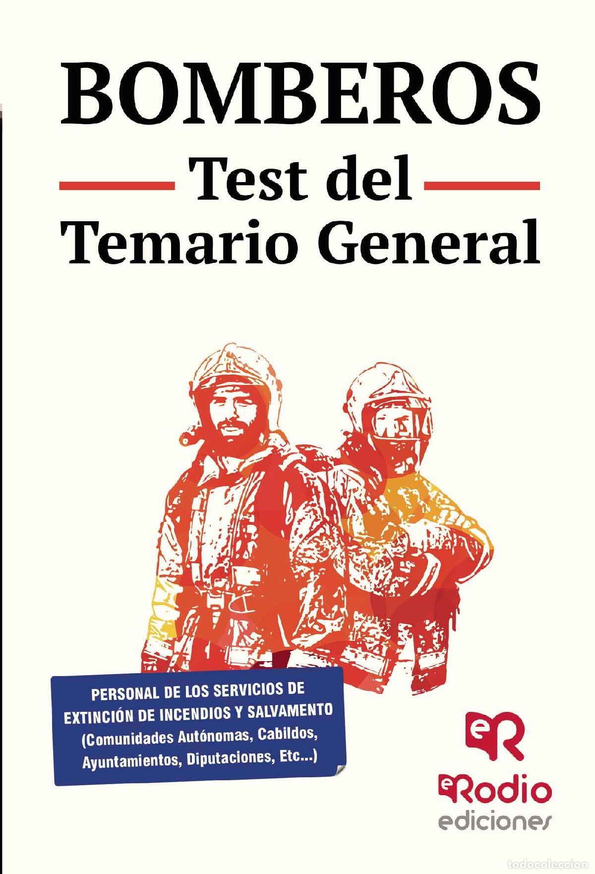 B&uuml;cher: Bomberos. Test del Temario General - Varios autores