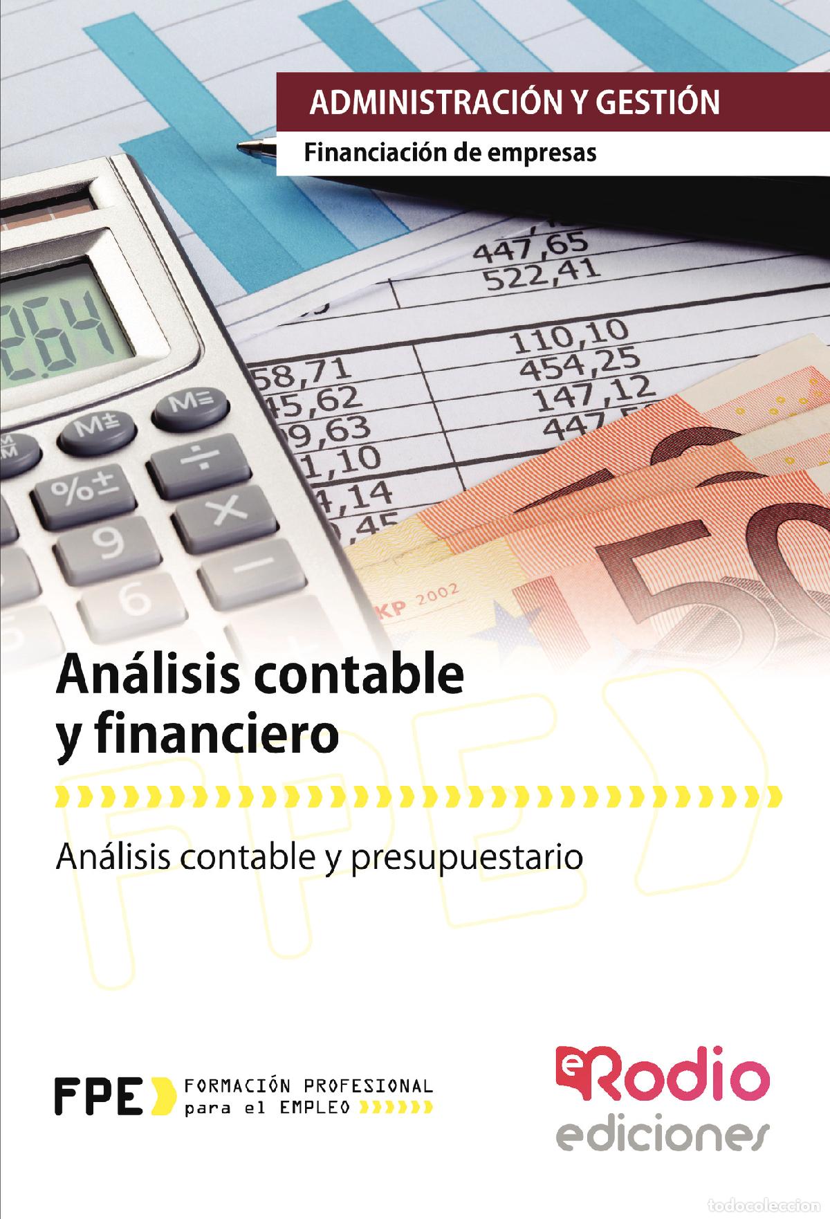 books: An&aacute;lisis Contable y Financiero. Financiaci&oacute;n de Empresas. Administraci&oacute;n y Gesti&oacute;n - Ana M&ordf; Villal&oacute;n
