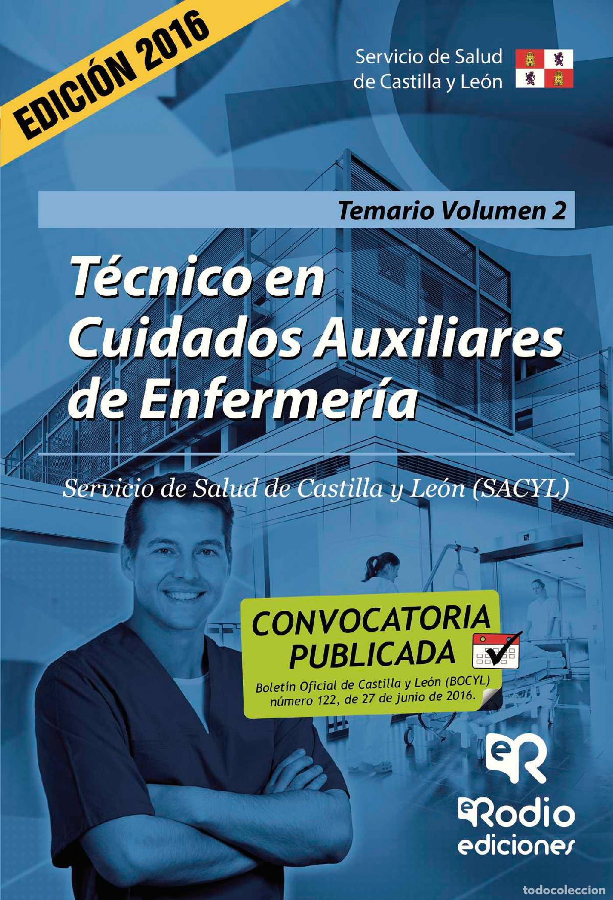 books: T&eacute;cnico en Cuidados Auxiliares de Enfermer&iacute;a. Temario. Volumen 2. Servicio de Salud de Castilla y Le
