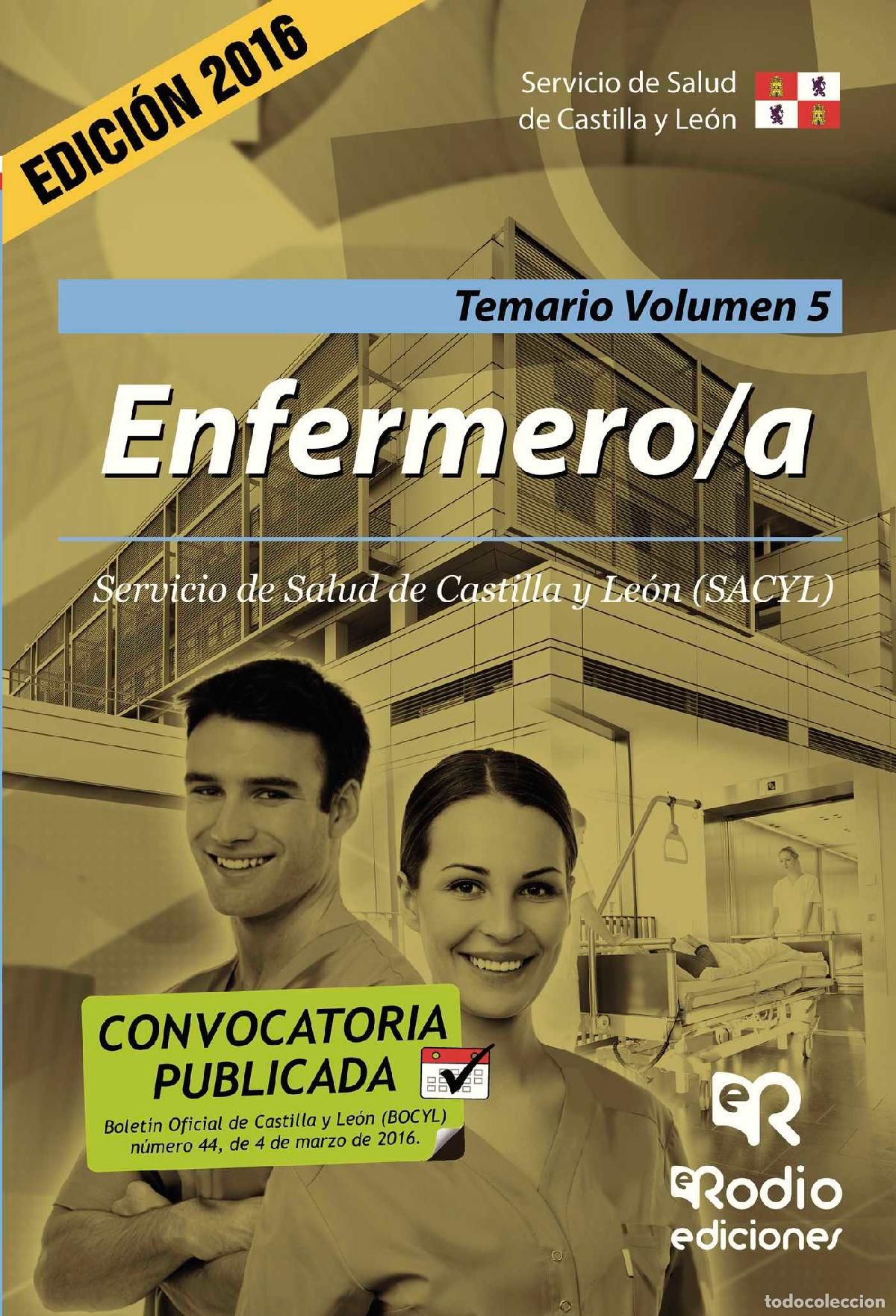 Livros: Enfermero/a. Temario. Volumen 5. Servicio de Salud de Castilla y Le&oacute;n - Varios autores