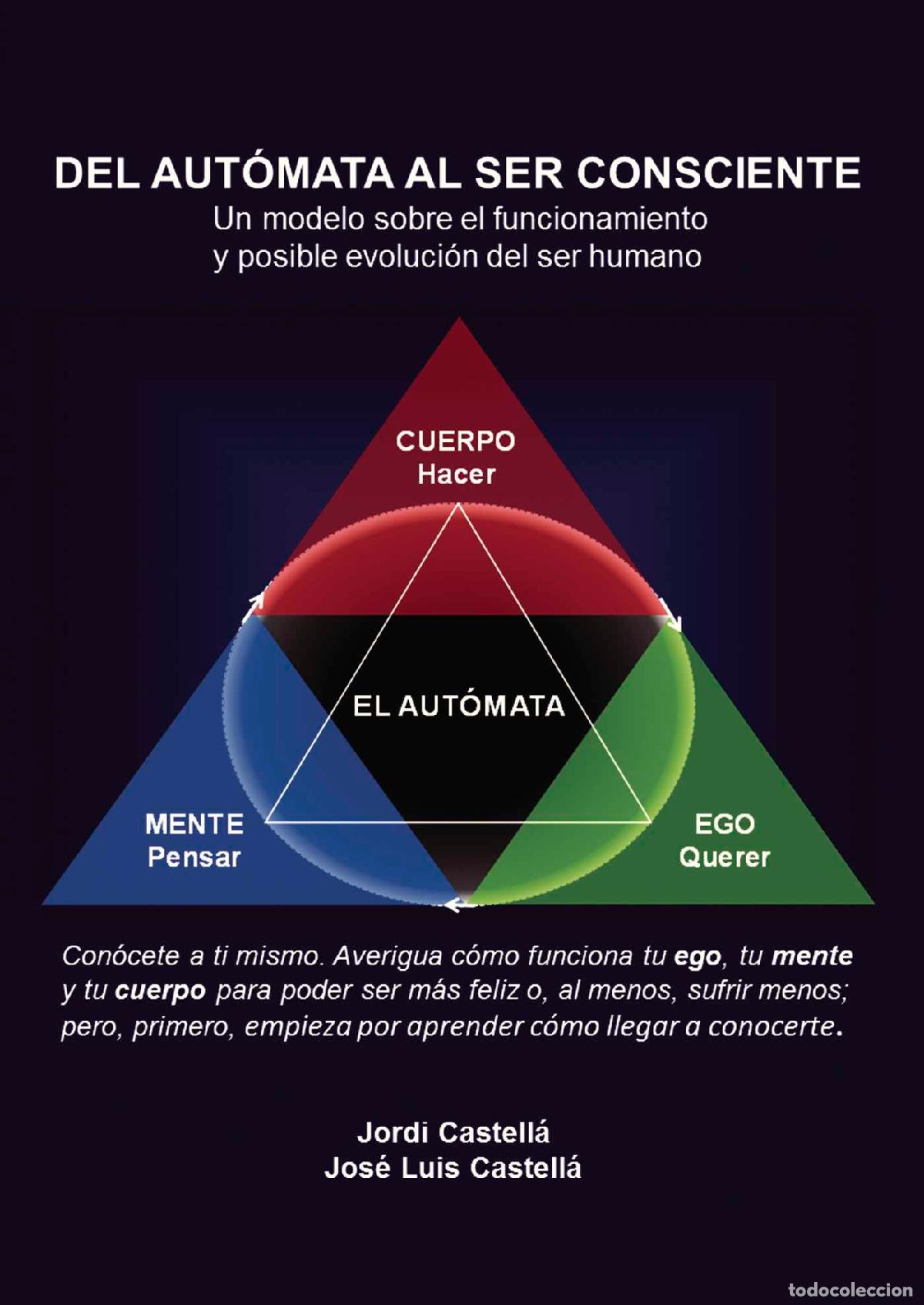 Livres: Del aut&oacute;mata al ser consciente - Un modelo sobre el funcionamiento y posible evoluci&oacute;n del ser human