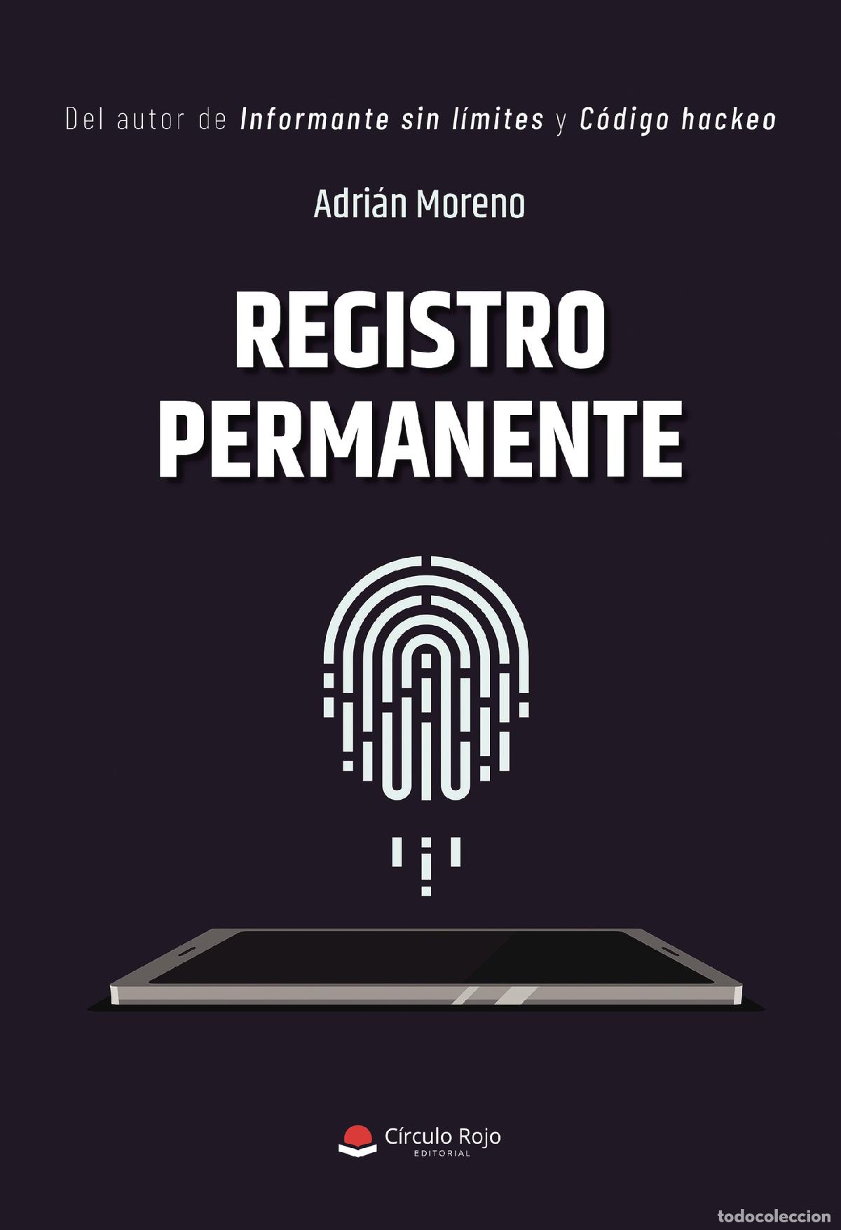 Libros: Registro permanente - Adri&aacute;n Moreno - Foto 1