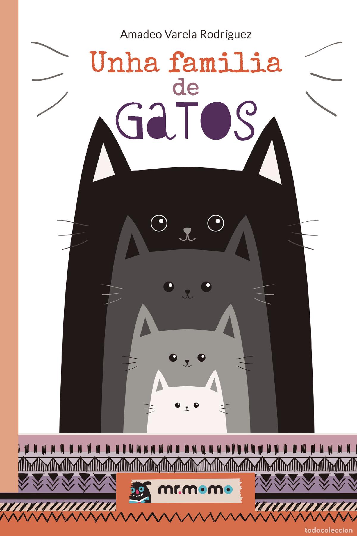 Livres: Unha familia de gatos - Amadeo Varela Rodr&iacute;guez
