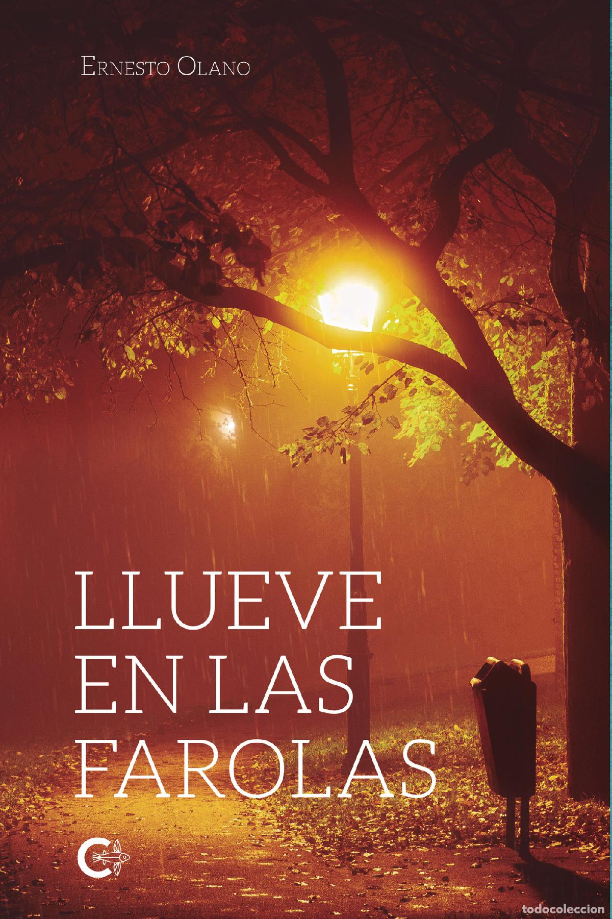 Libros: Llueve en las farolas - Ernesto Olano - Foto 1