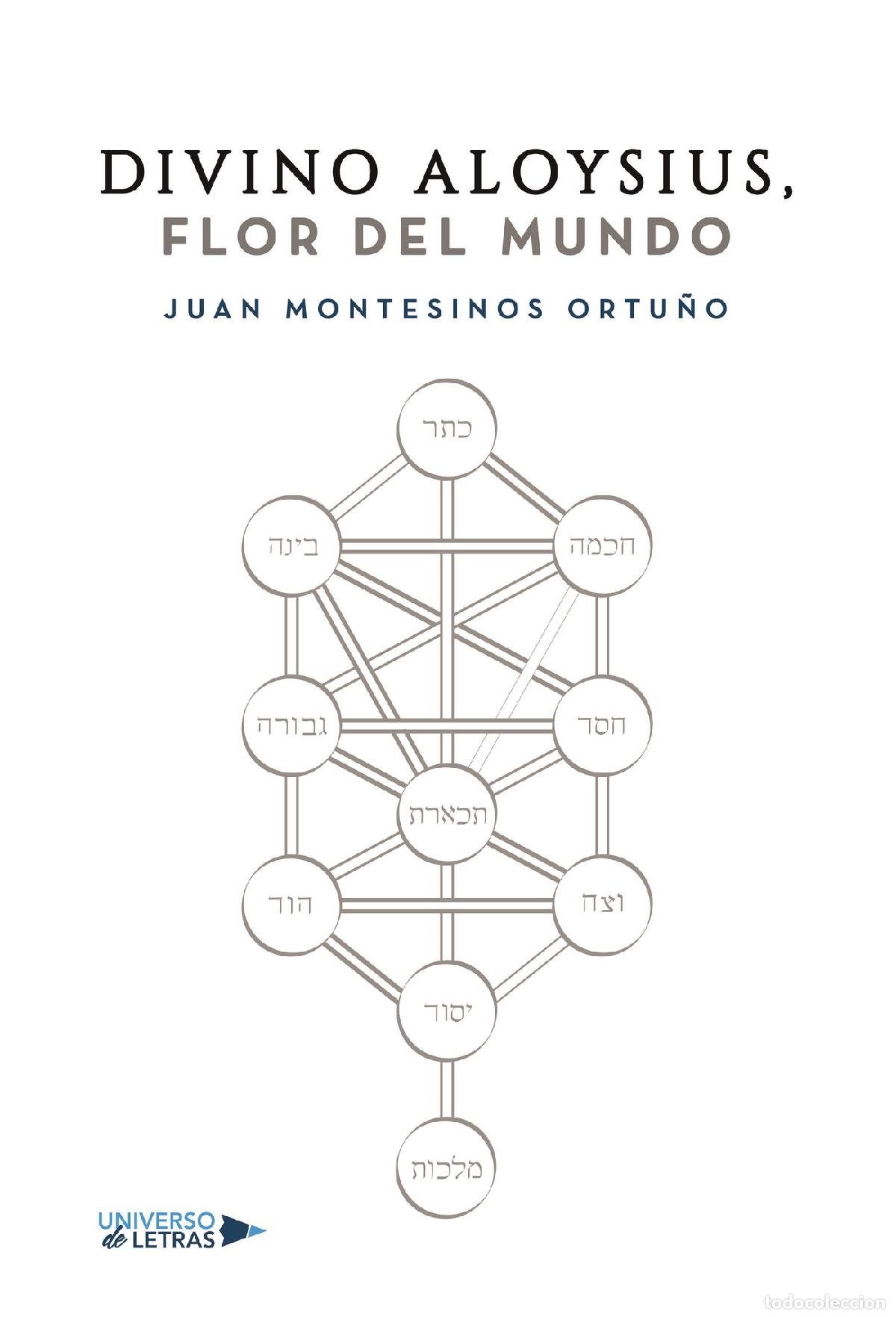 Libros: DIVINO ALOYSIUS, FLOR DEL MUNDO - JUAN MONTESINOS ORTU&Ntilde;O