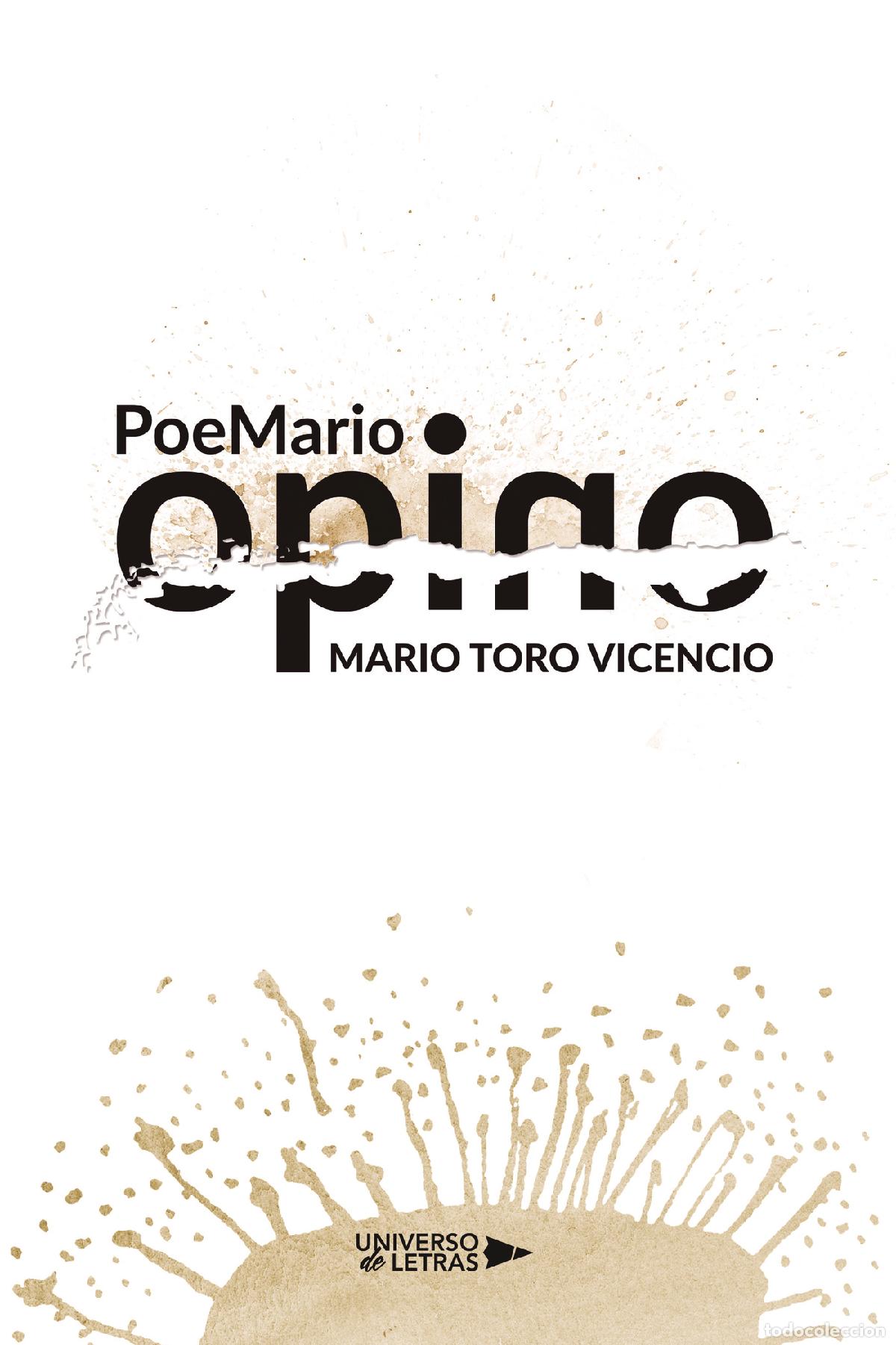 Libros: Opino - Mario Toro Vicencio - Foto 1