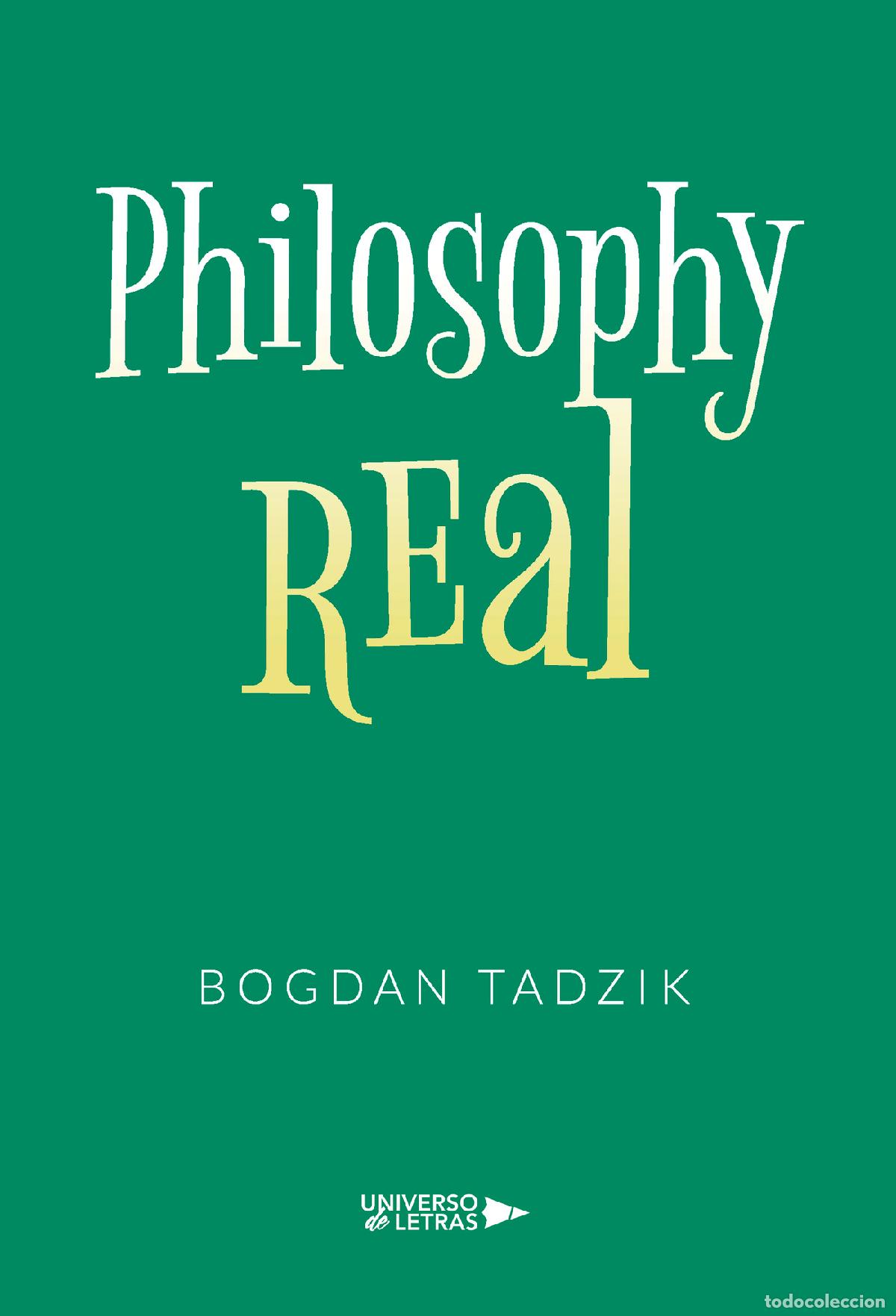 Libros: Philosophy real - Bogdan Tadzik - Foto 1