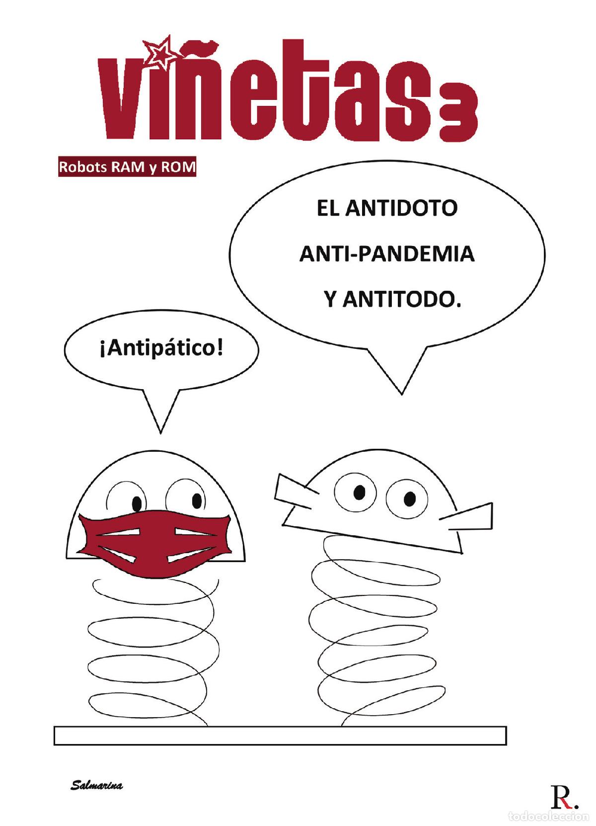 Libros: Vi&ntilde;etas 3 - Robots Ram y Rom - Salmarina - Foto 1