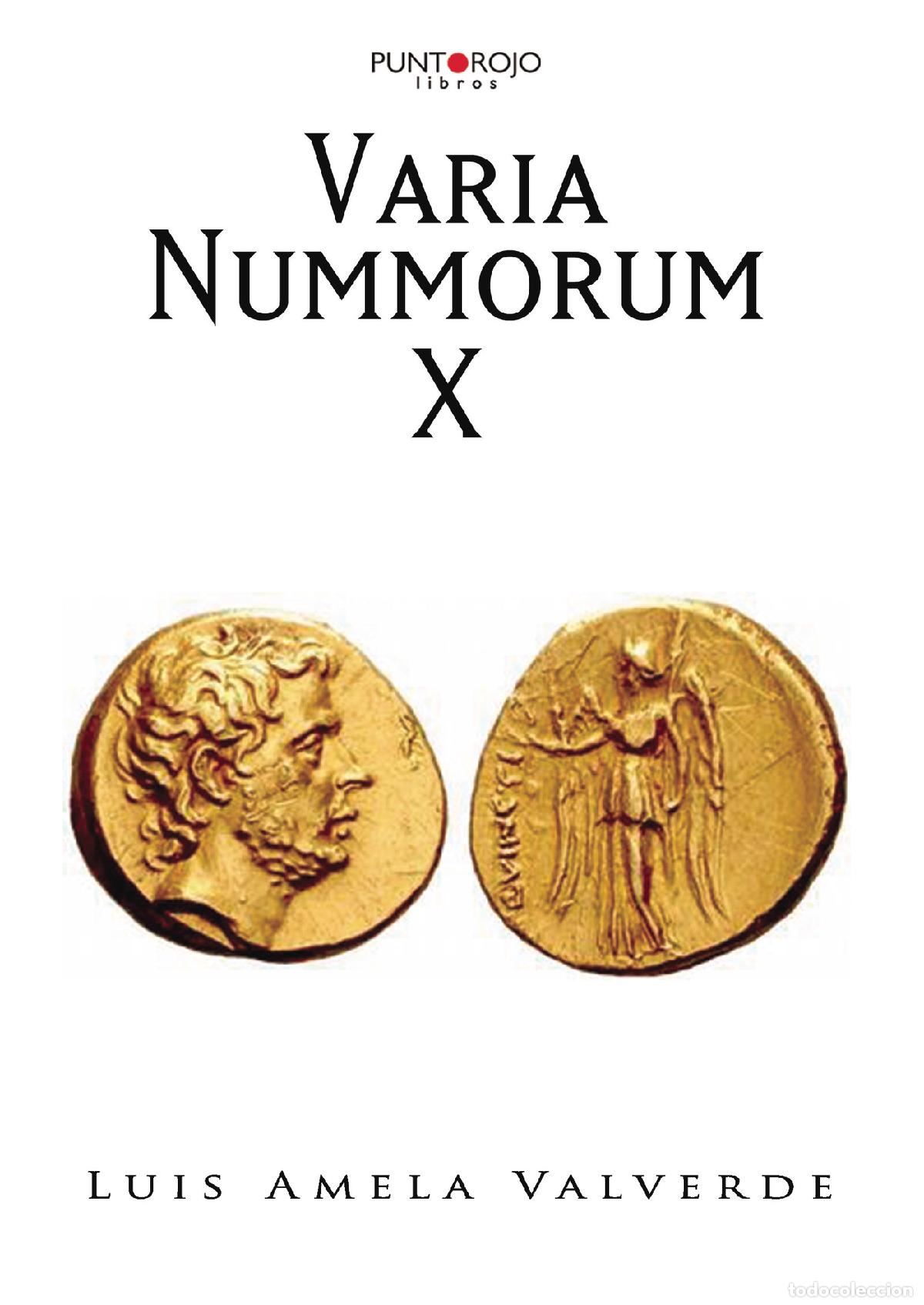 Libros: Varia Nummorum X - Luis Amela Valverde - Foto 1