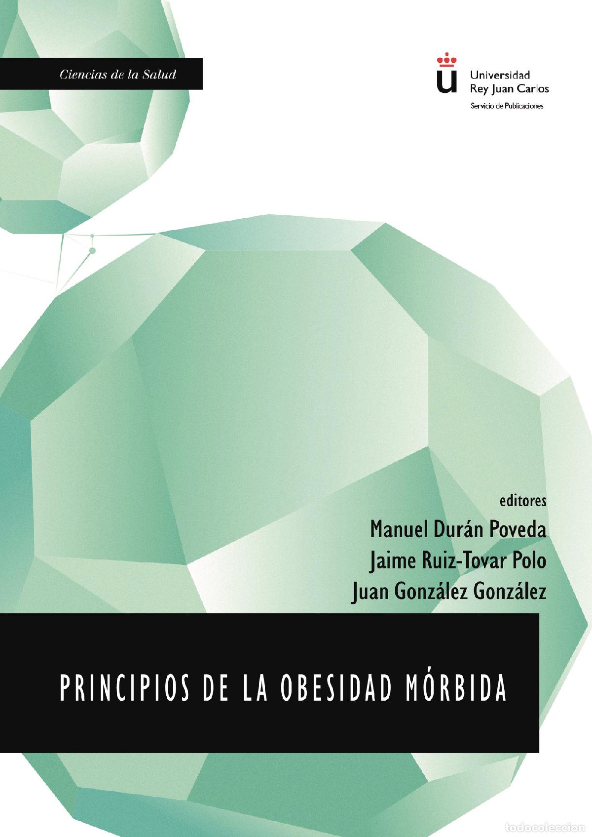 Libros: Principios de la Obesidad M&oacute;rbida. - Juan Gonz&aacute;lez Gonz&aacute;lez